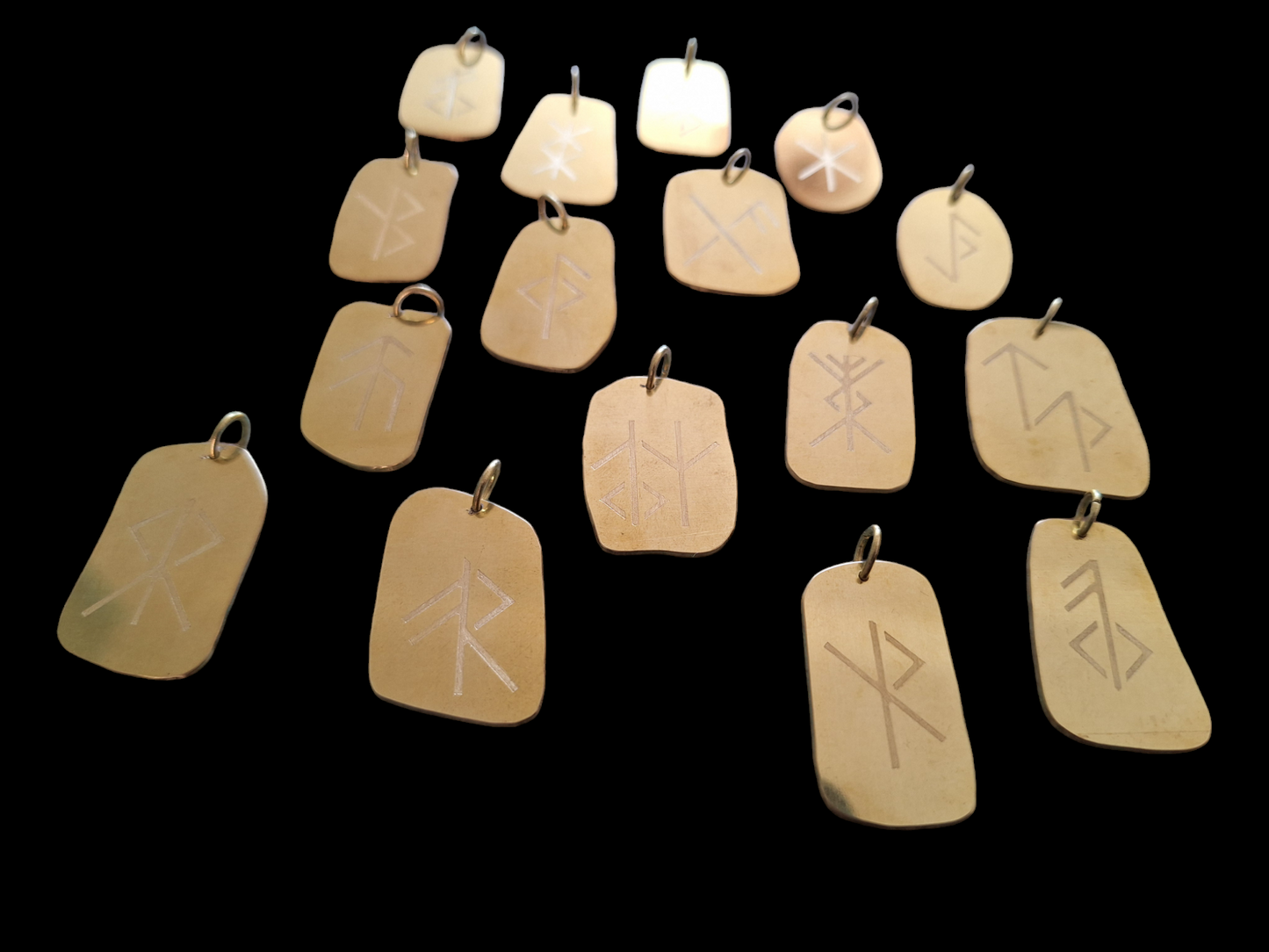 Bind rune pendants by Karak Kam