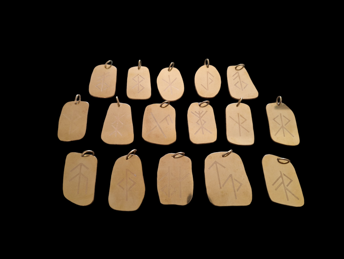 Bind rune pendants by Karak Kam