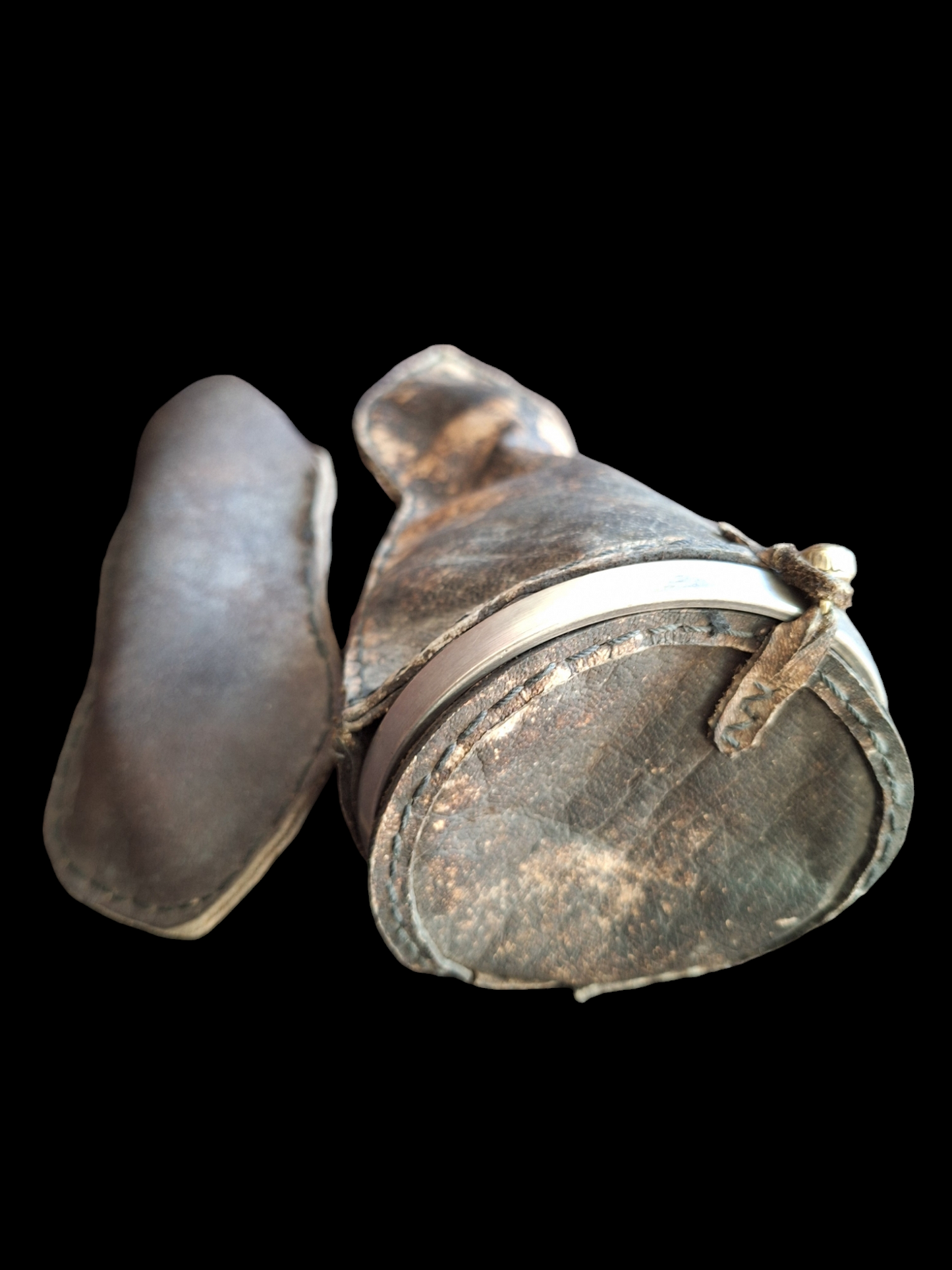 Vintage Tibetan Buddhist bell and dorje set