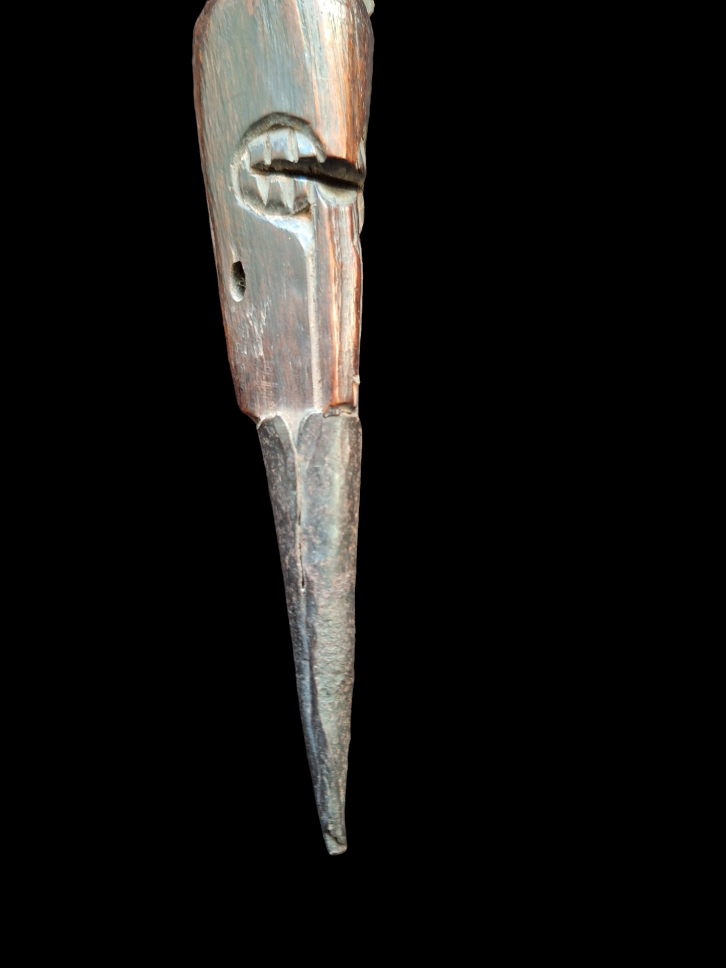 Antique wooden phurba #29