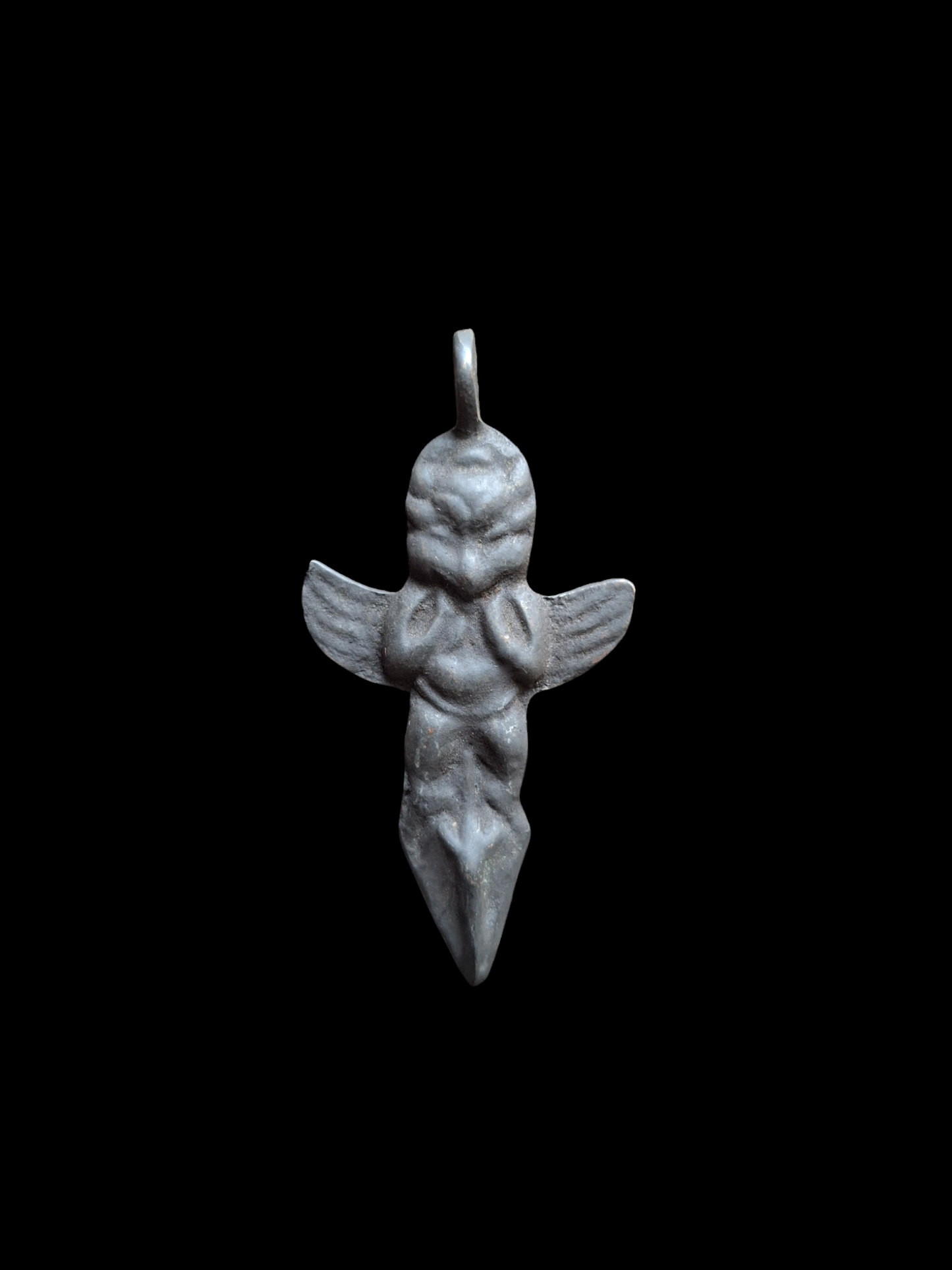 Old bronze Garuda pendant