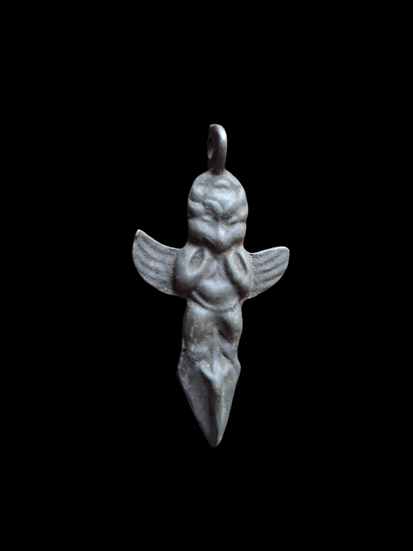 Old bronze Garuda pendant