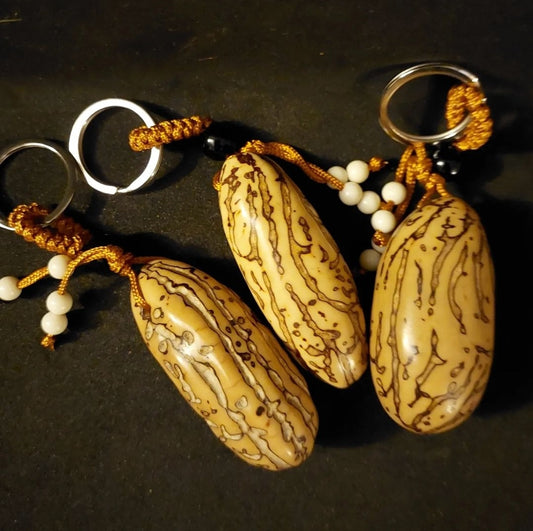 Bodhi seed keychain