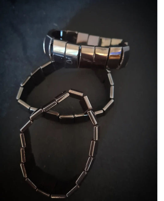 Hematite bracelets
