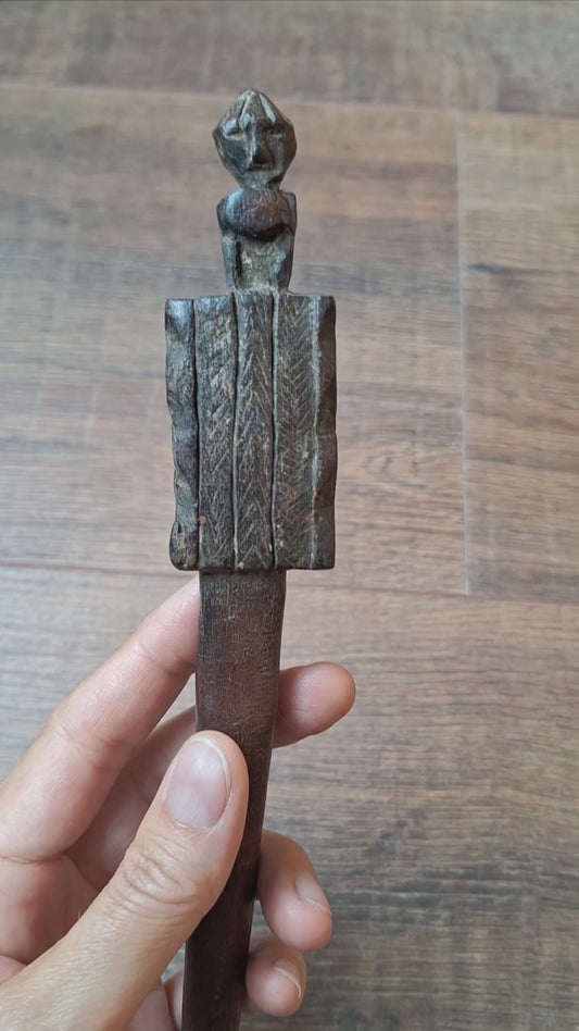Antique Nepalese drum beater #1