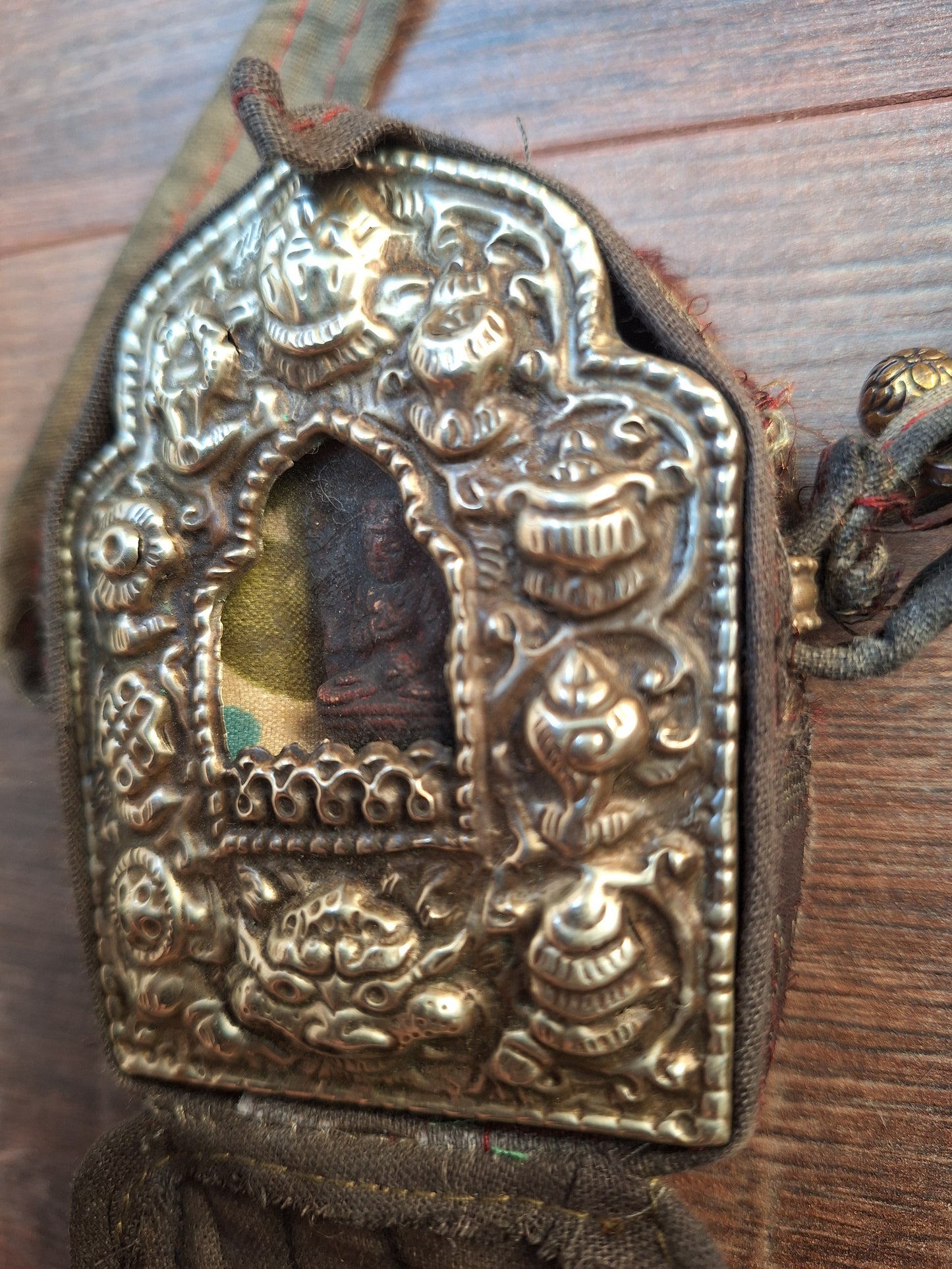 Vintage Nepalese buddhist gau