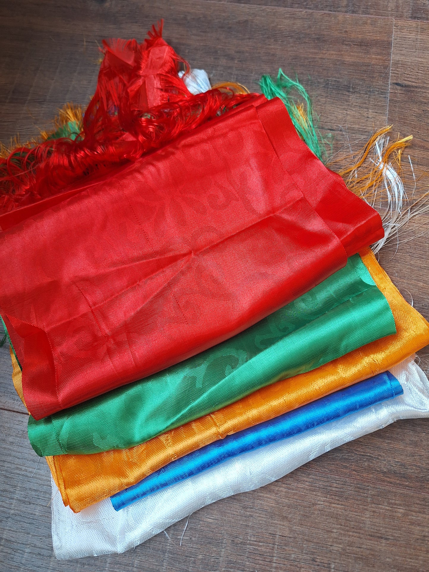 Khadak offering scarves, set of 5