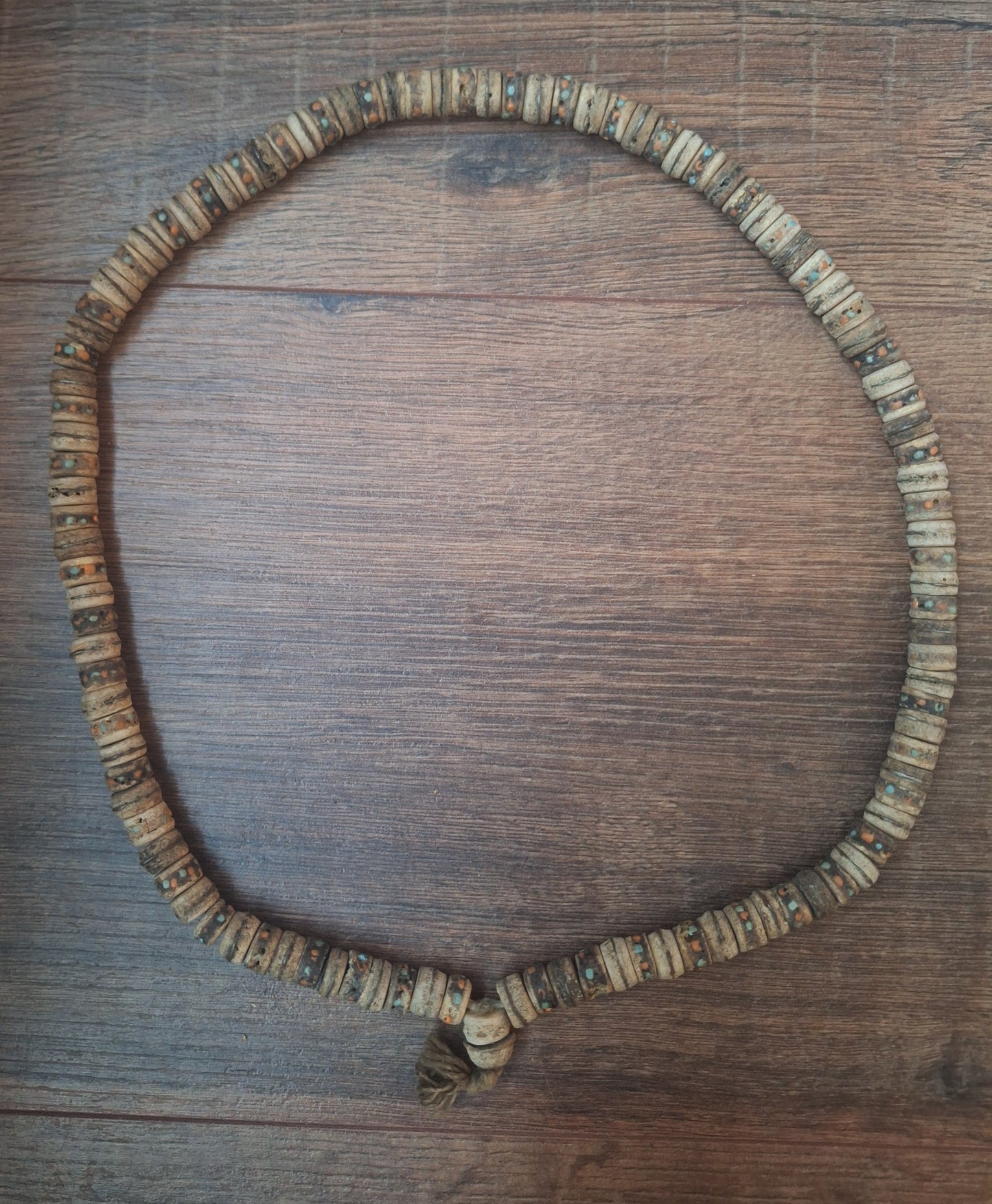 Old yak bone kapala mala