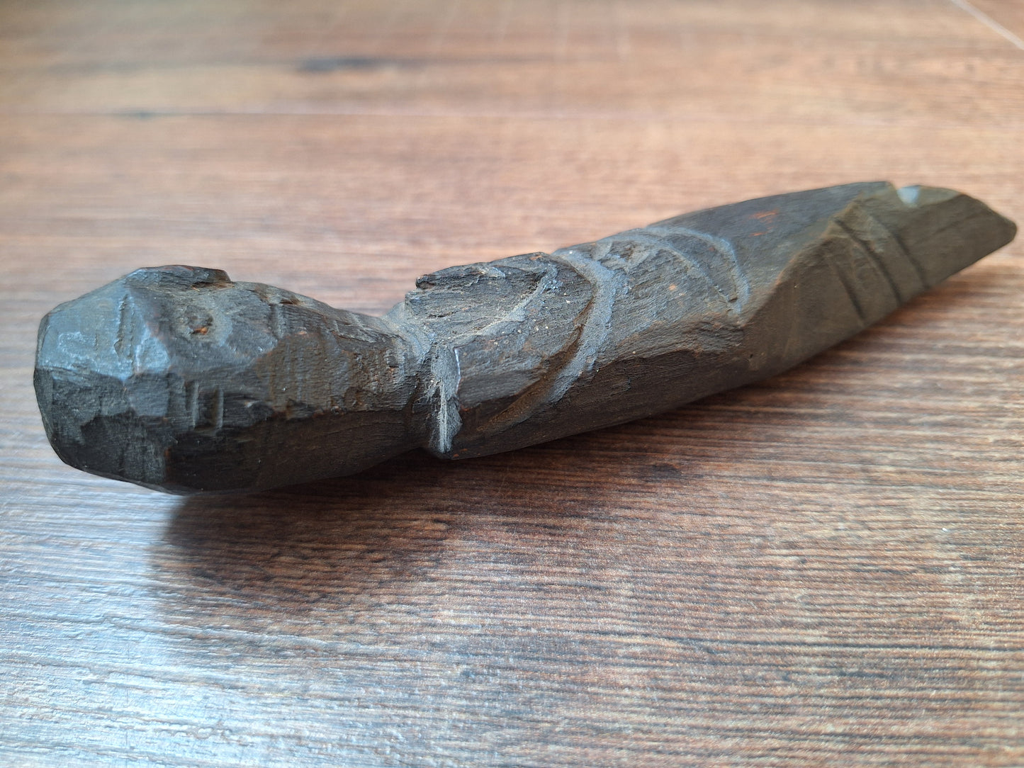 Antique wooden phurba #60