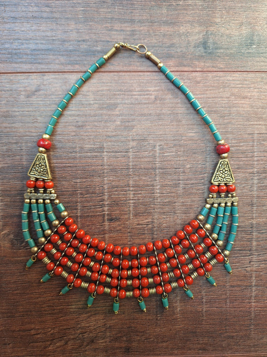 Vintage Naga tribal necklace