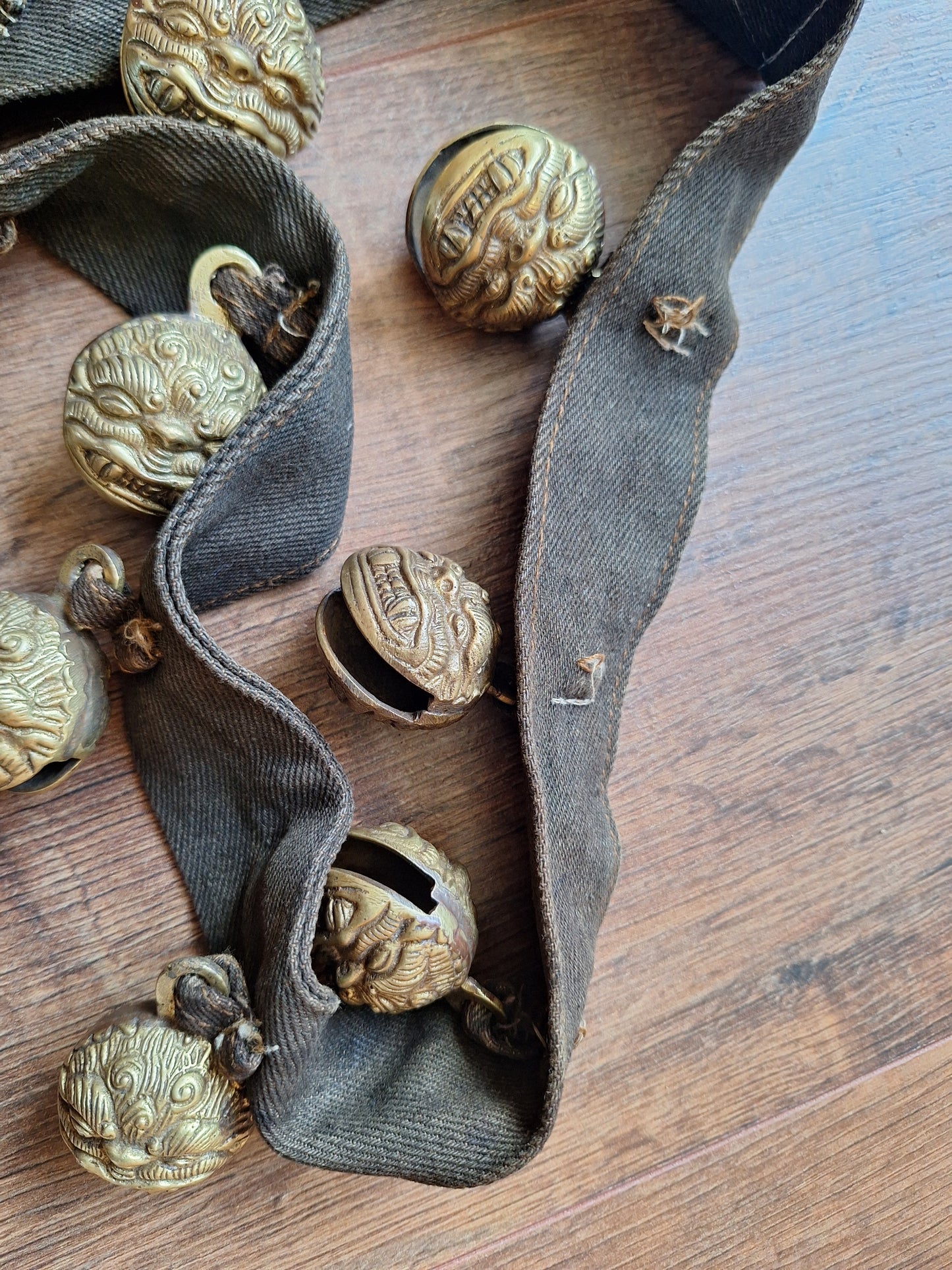 Vintage Himalayan bell strap #5