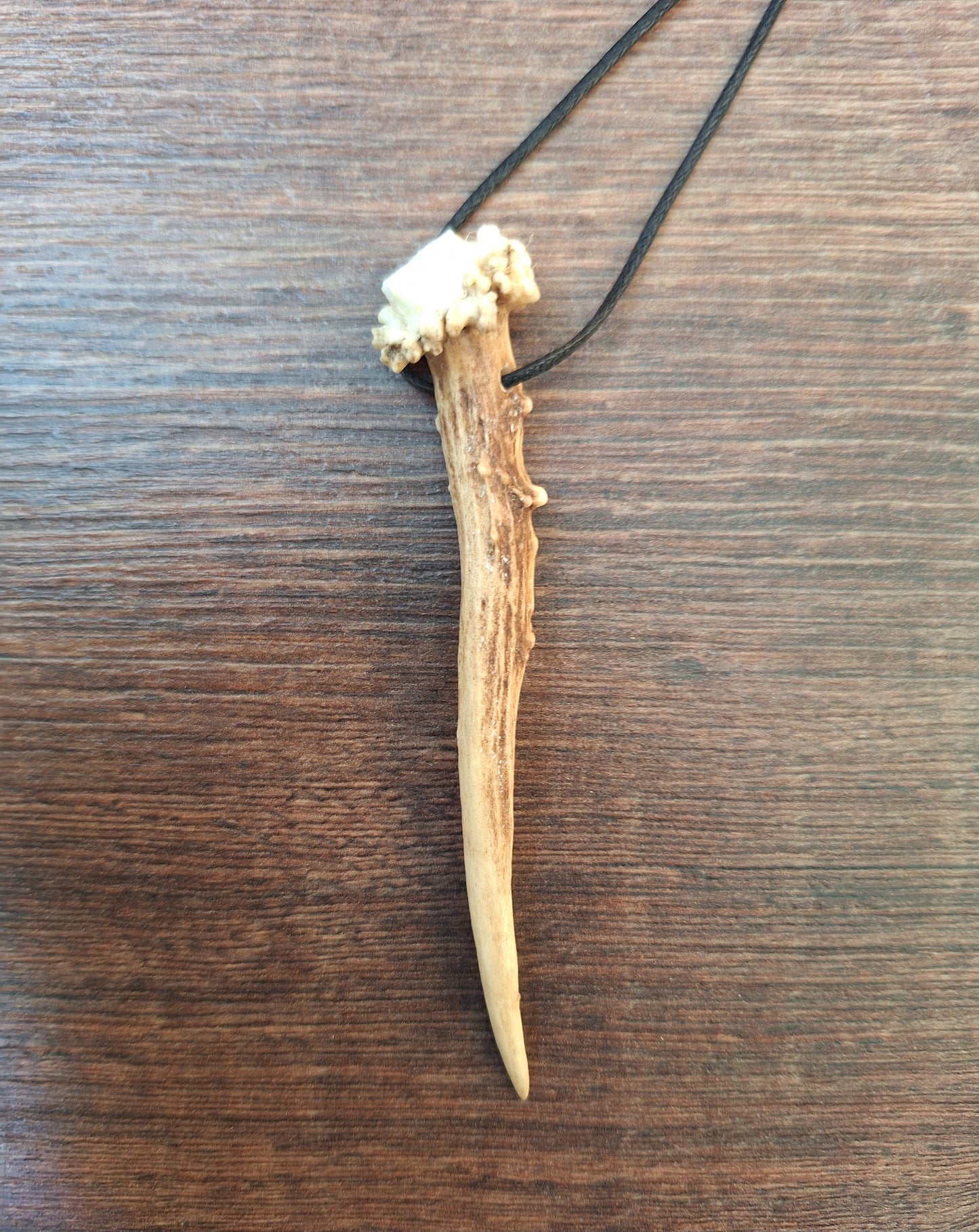 Roe deer antler necklaces