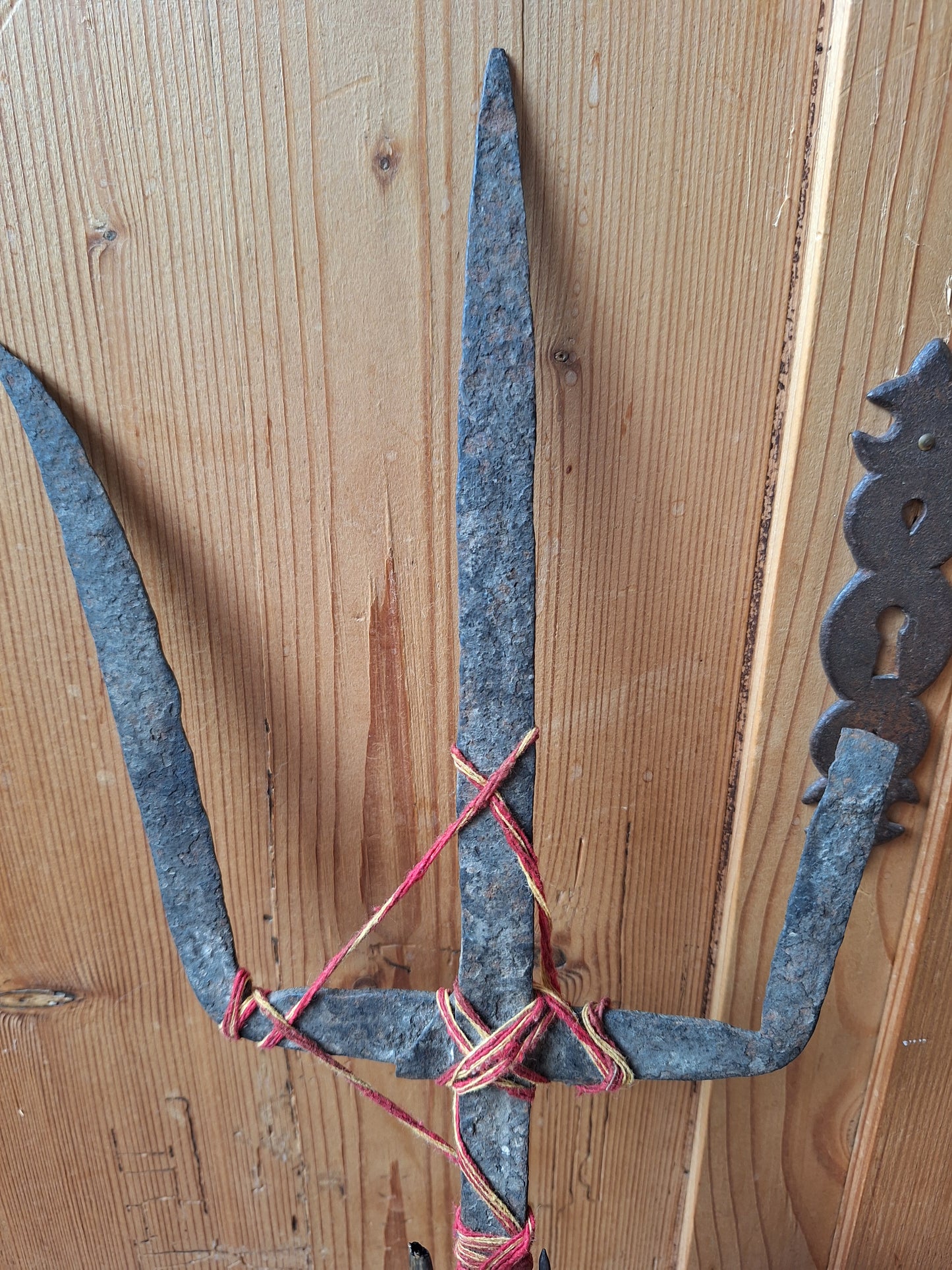 Old Nepalese shamanic trident set #3