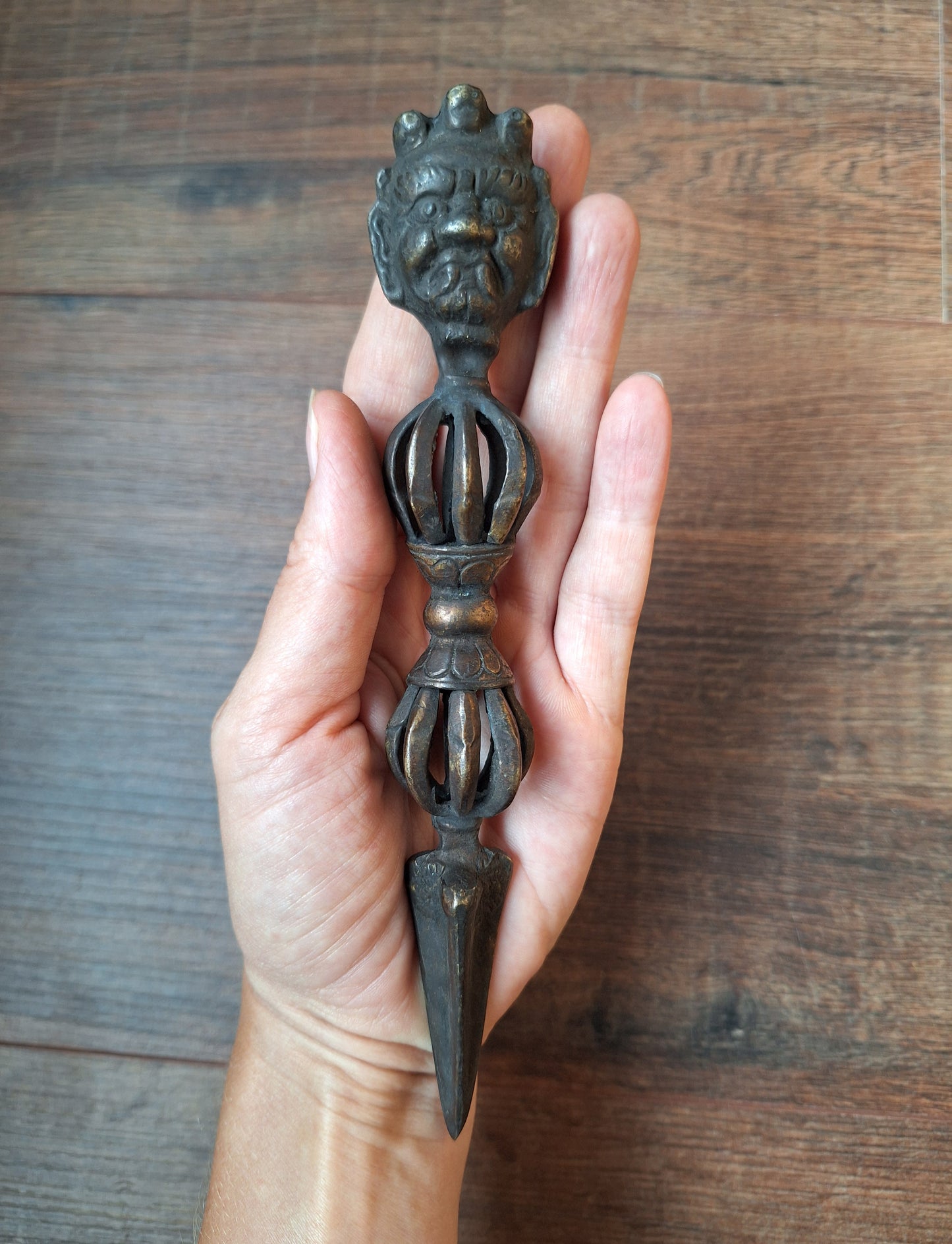 Old bronze phurba #8