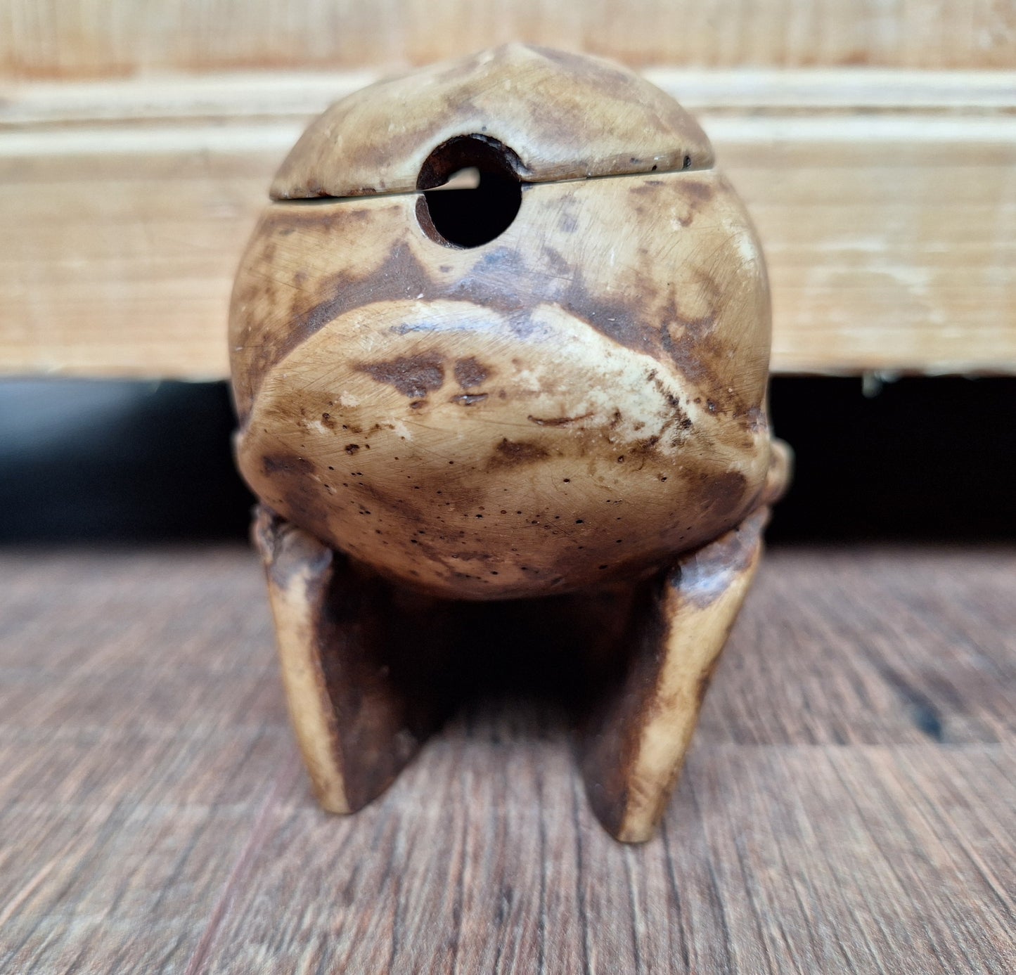 Resin monkey skull kapala