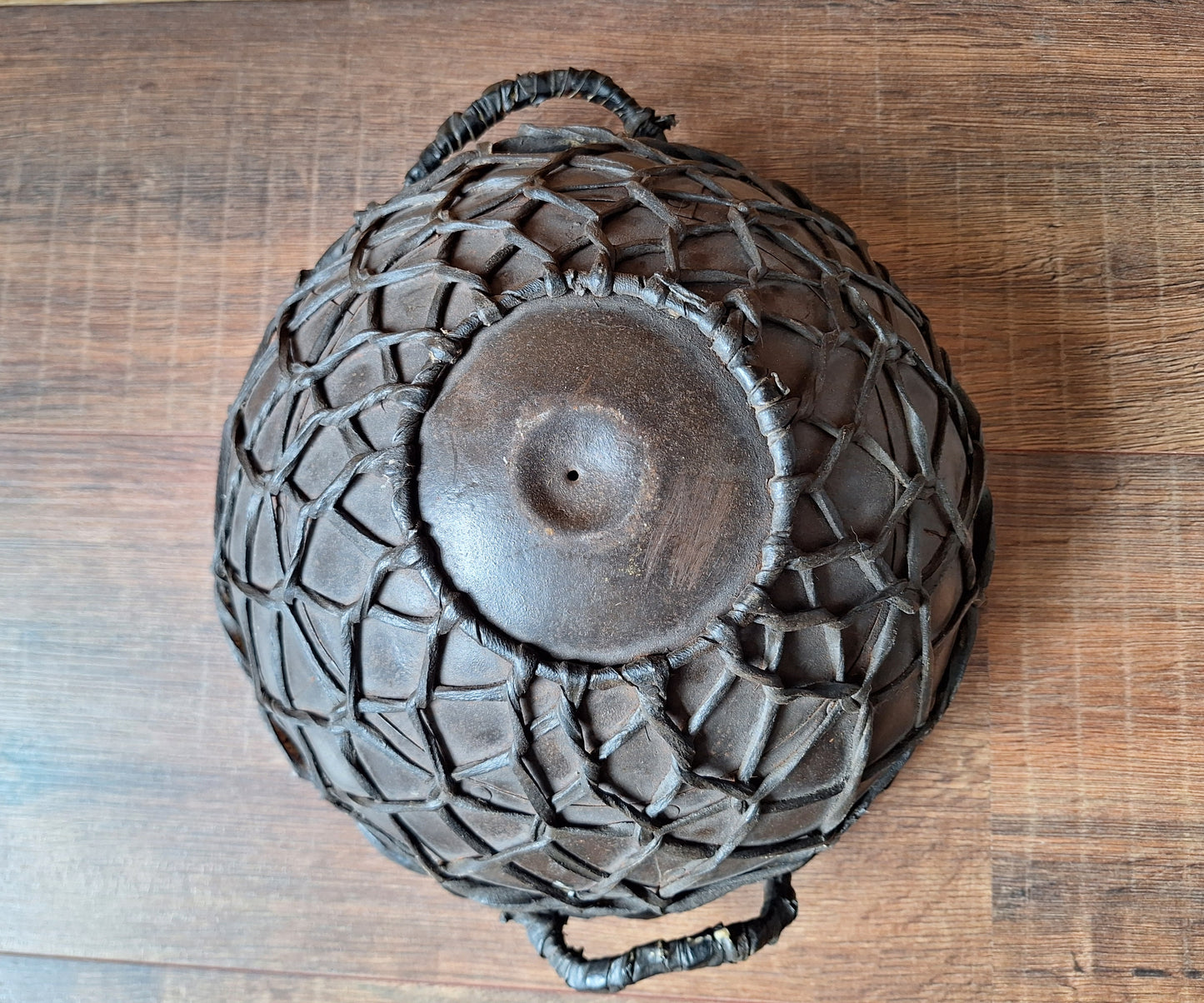 Old African traditional coptic church drum