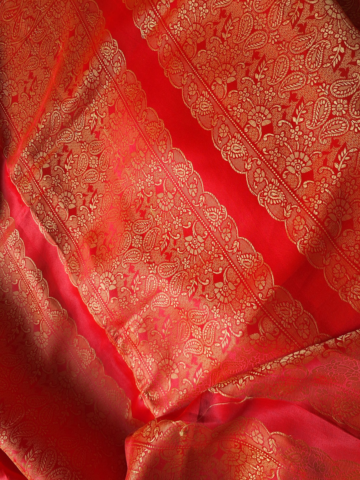 Banarasi silk saree fabric