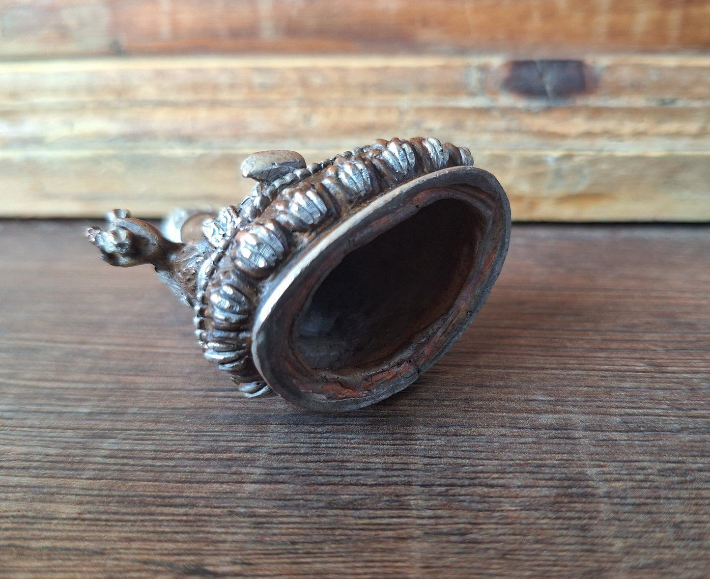 Red copper figurine Padmasambhava