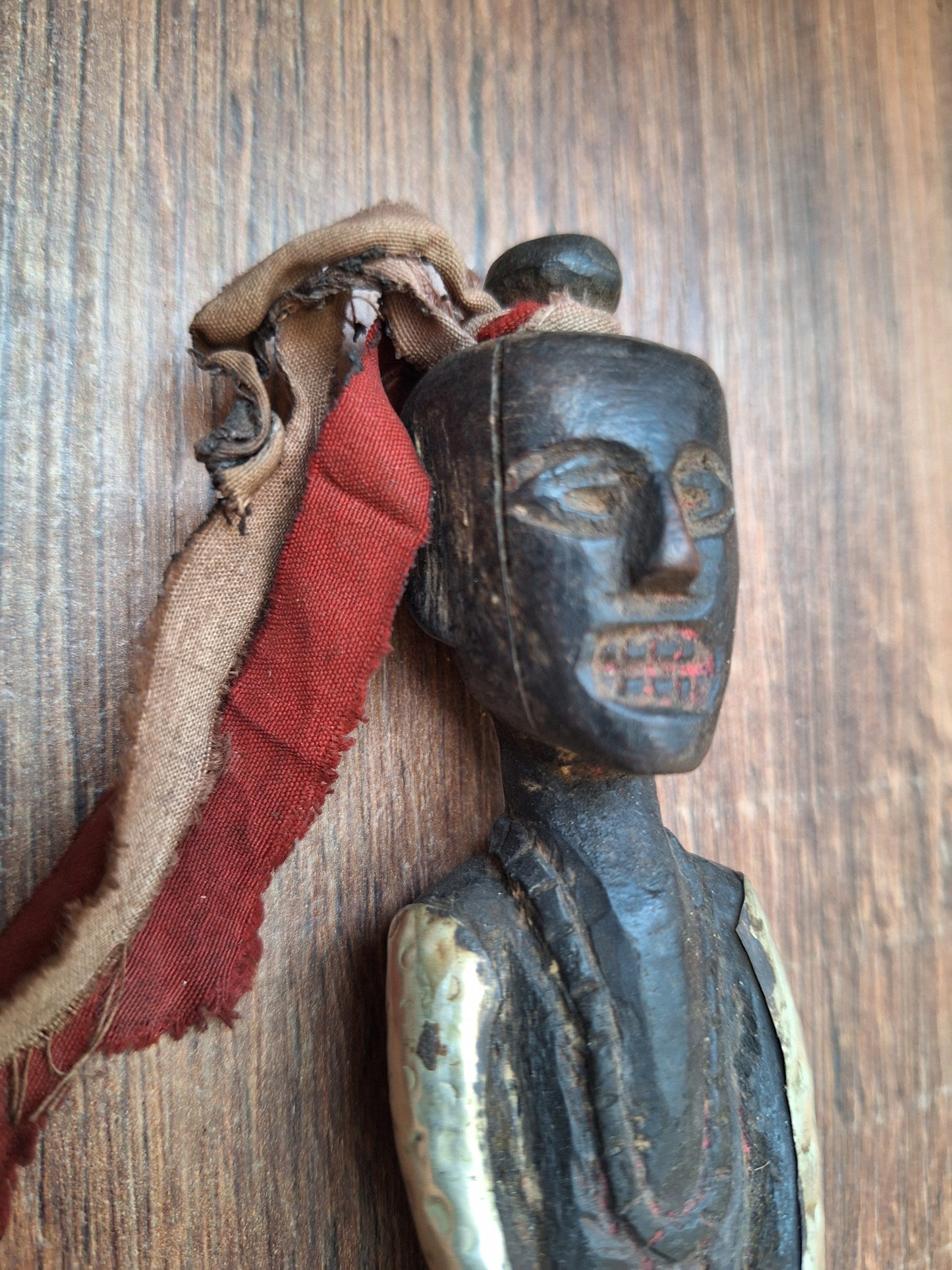 Antique wooden phurba #49
