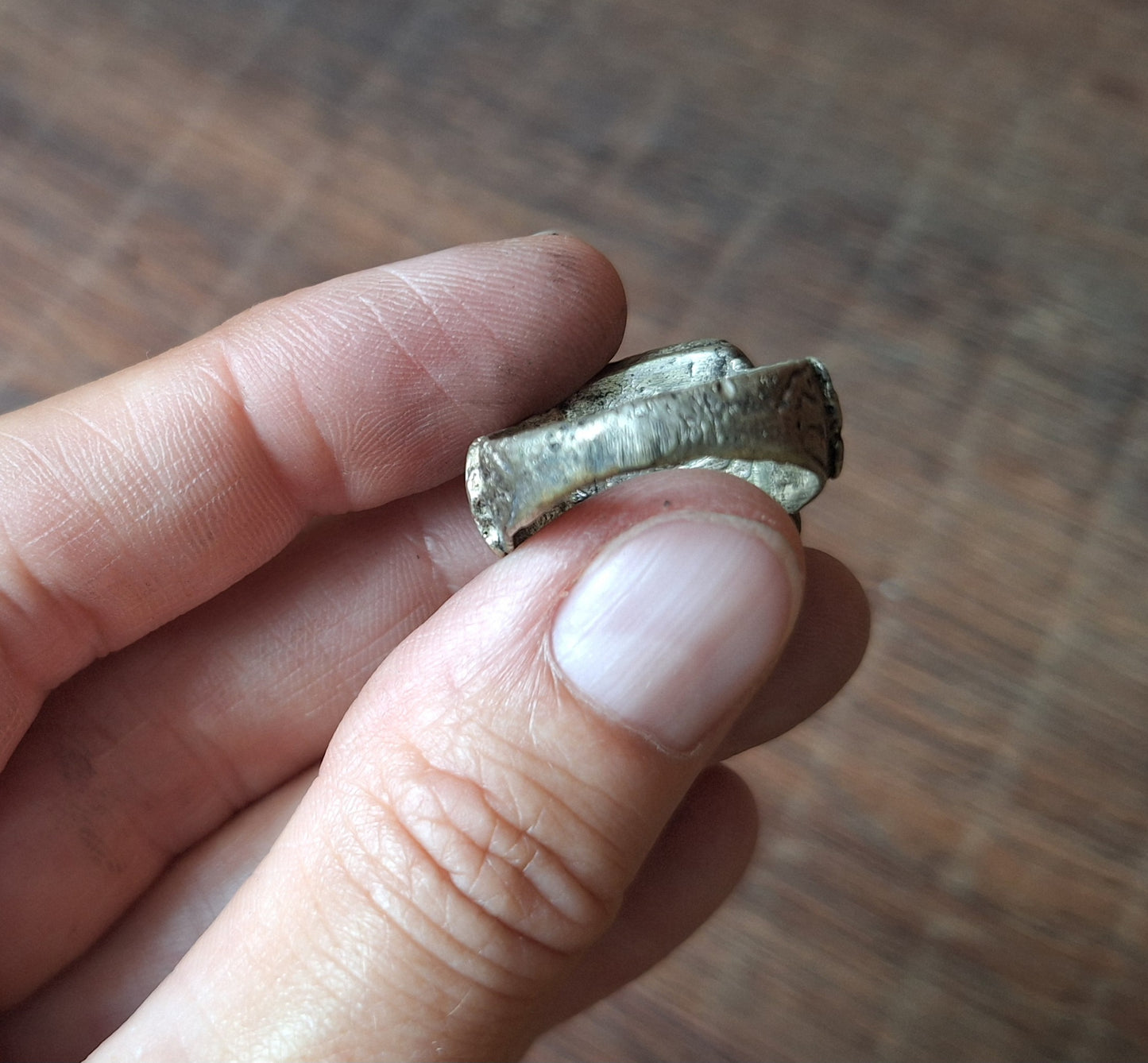 Vintage Kuchi tribal intaglio ring