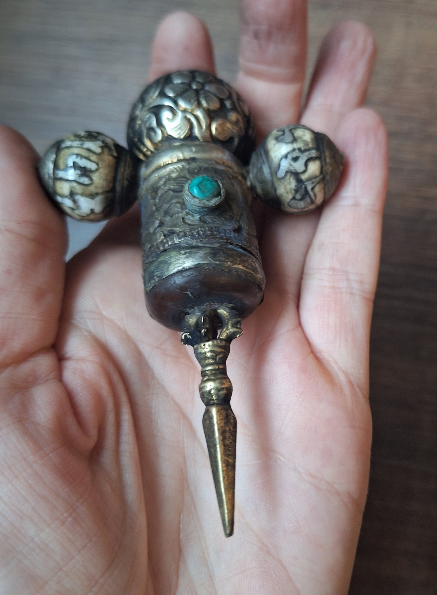 Vintage Nepalese handmade ritual object