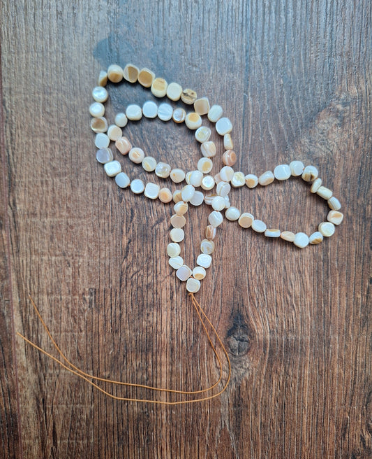 Amulet cord Mother of Pearl