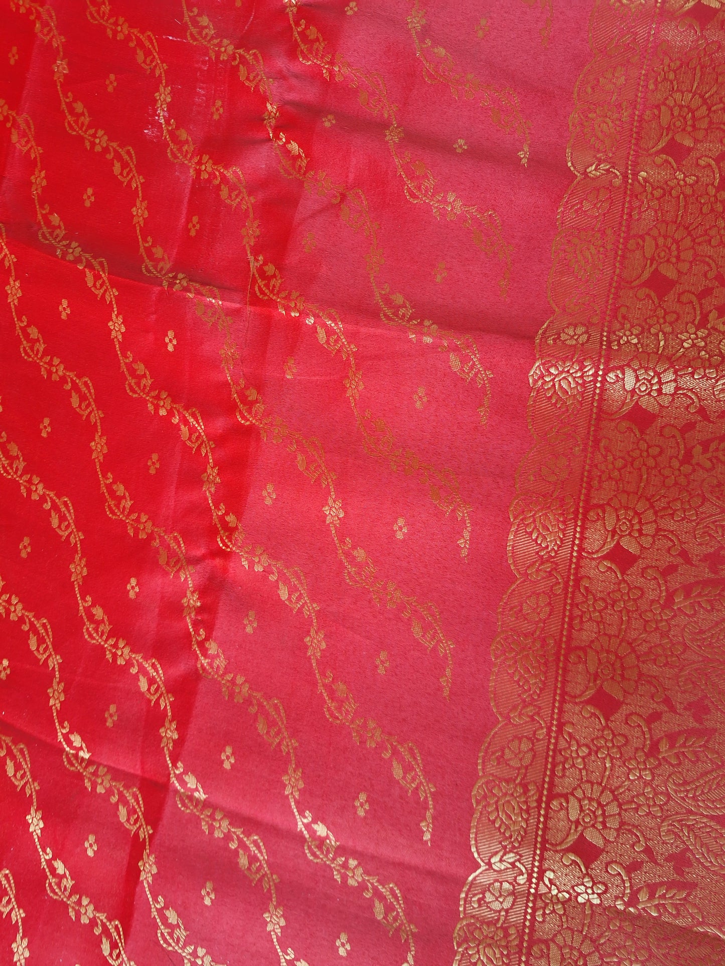 Banarasi silk saree fabric