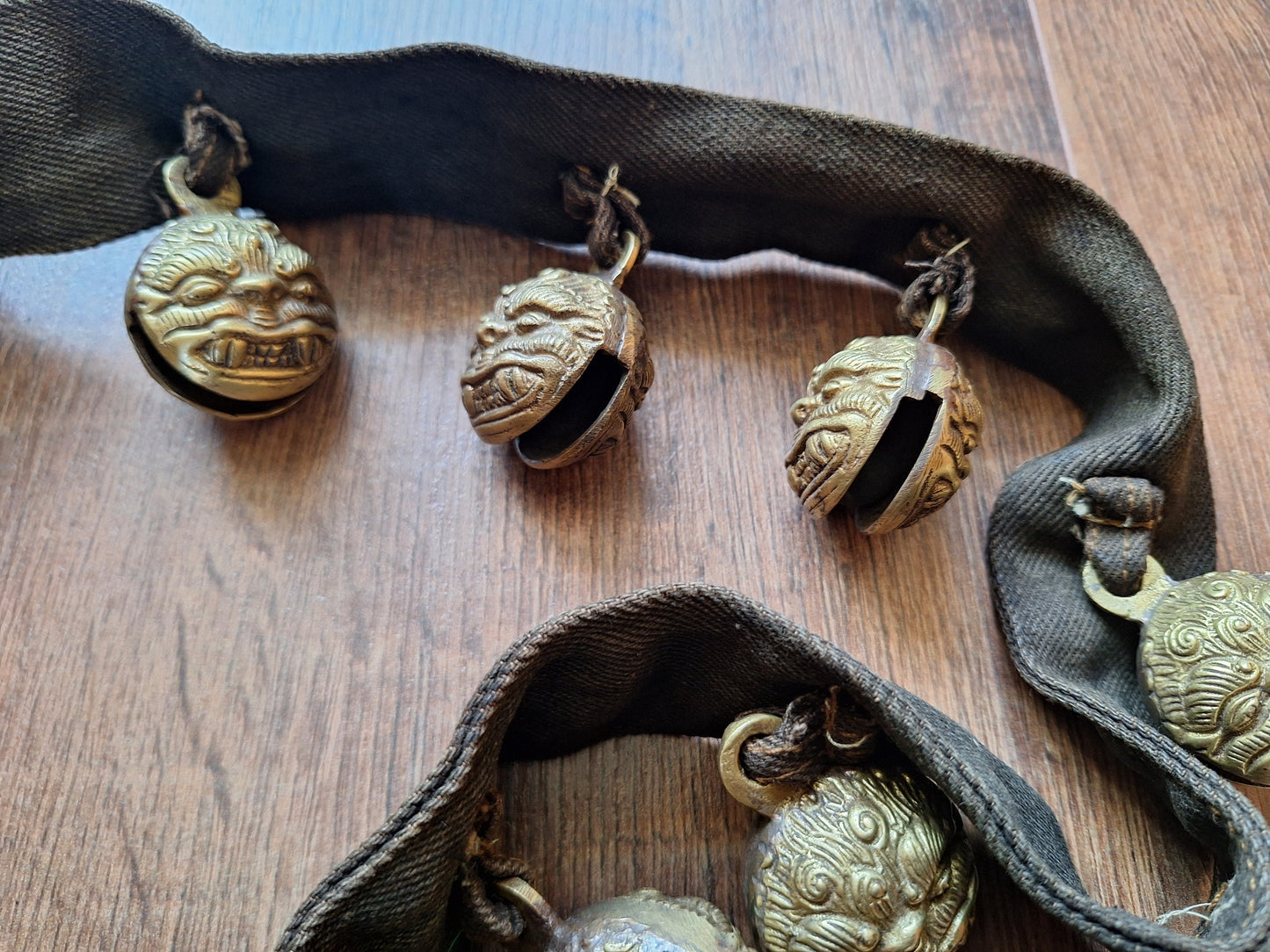 Vintage Himalayan bell strap #5