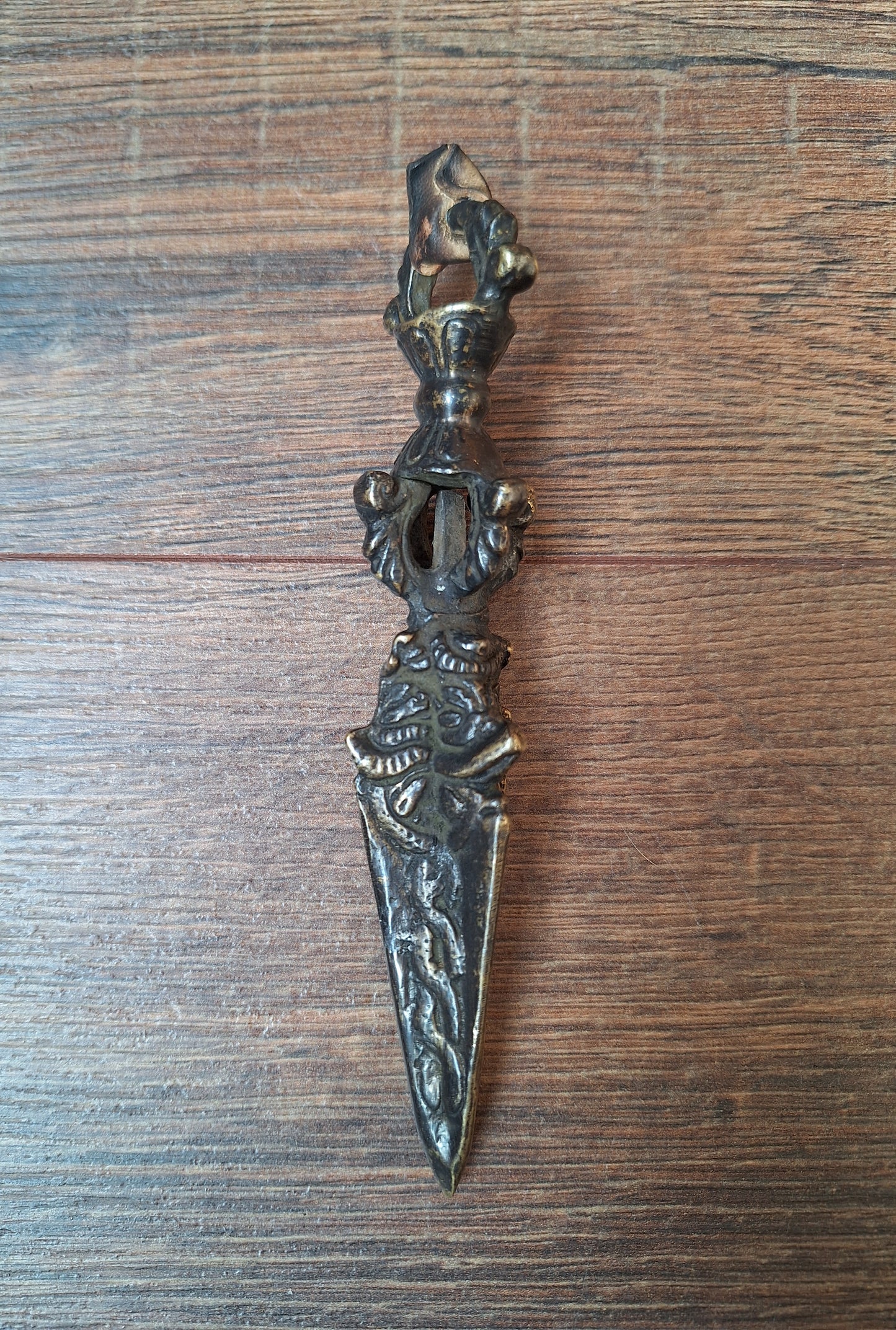 Antique bronze phurba #12
