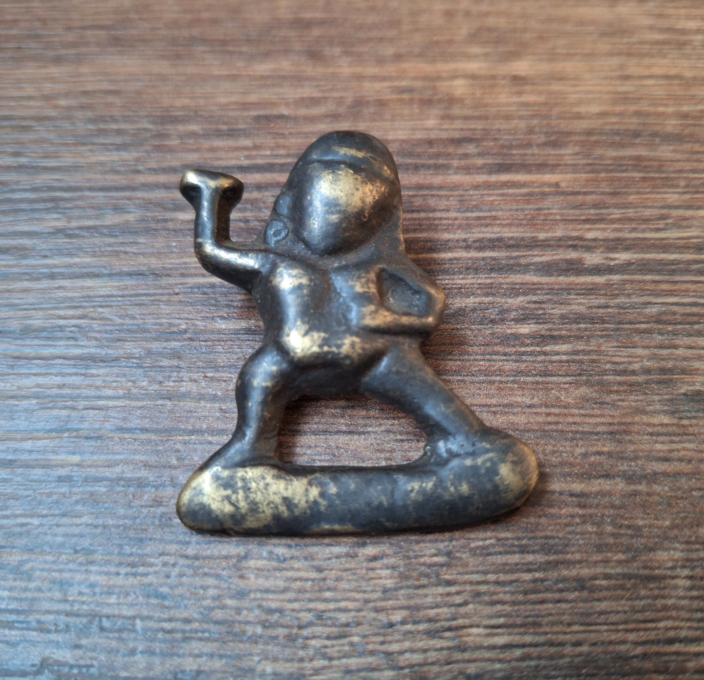 Antique bronze thogchag pendant Vajrapani