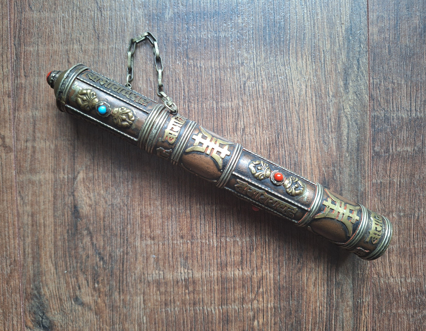Vintage Tibetan incense holder