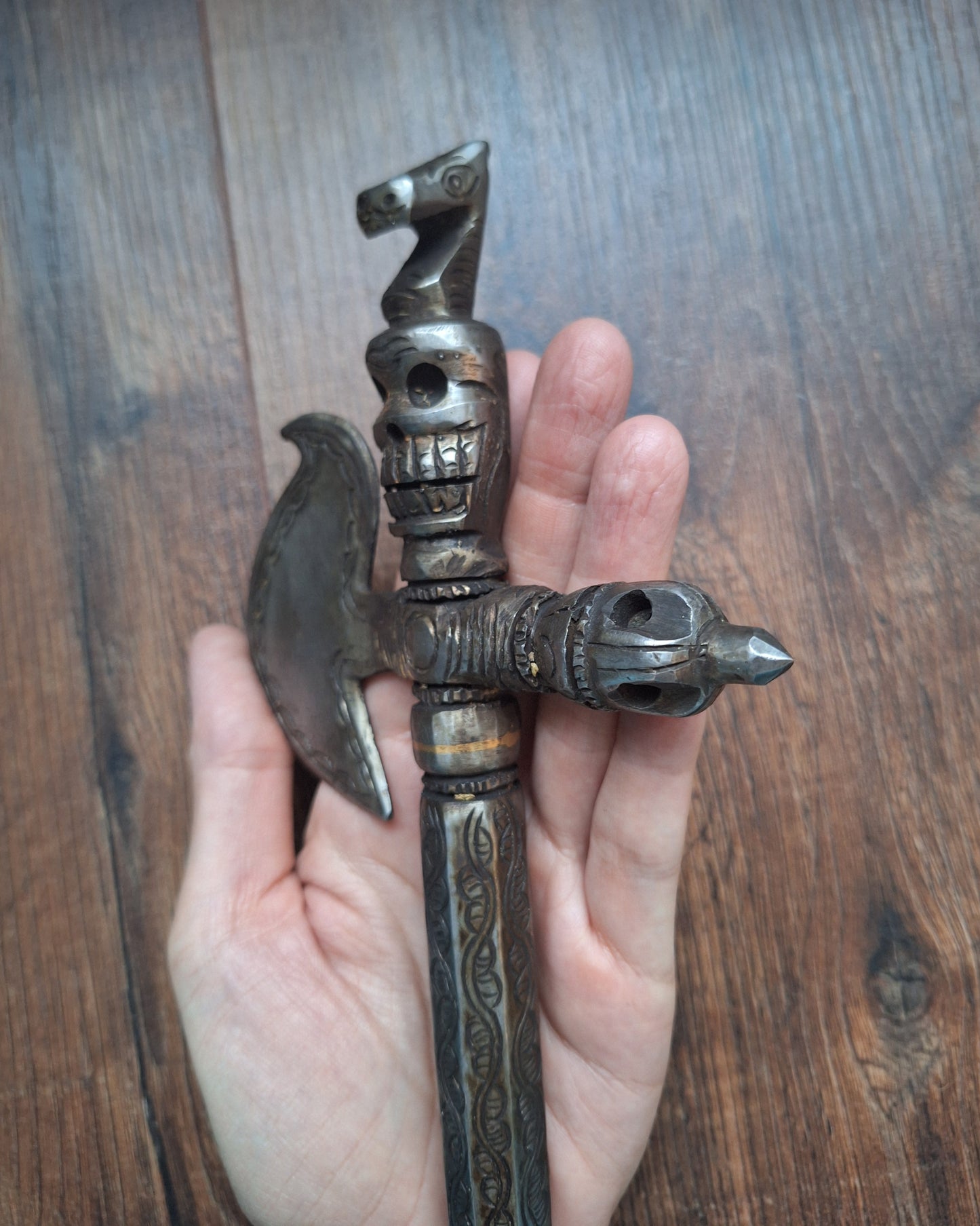 Iron khatvanga