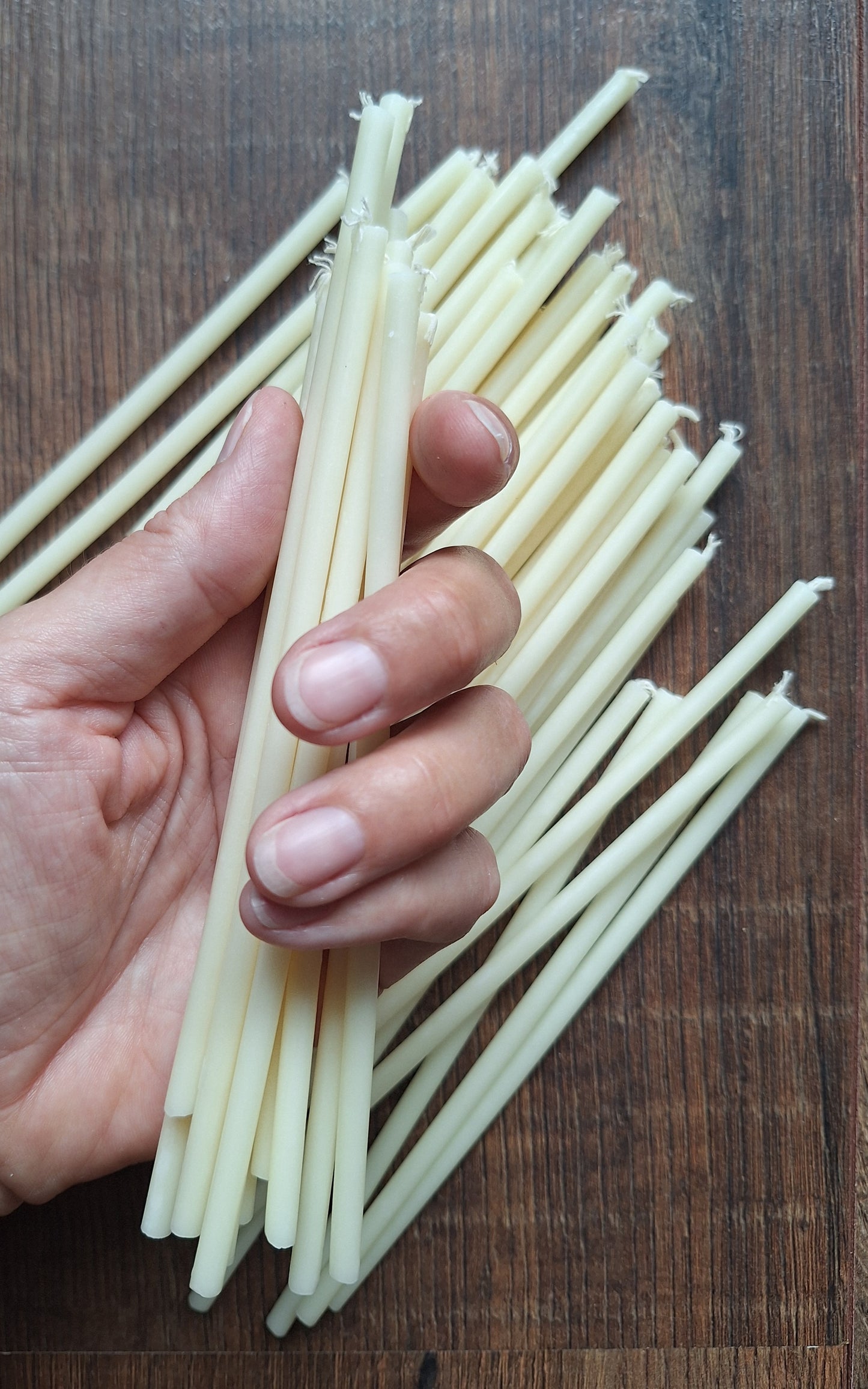 Beeswax spell candles, set of 20