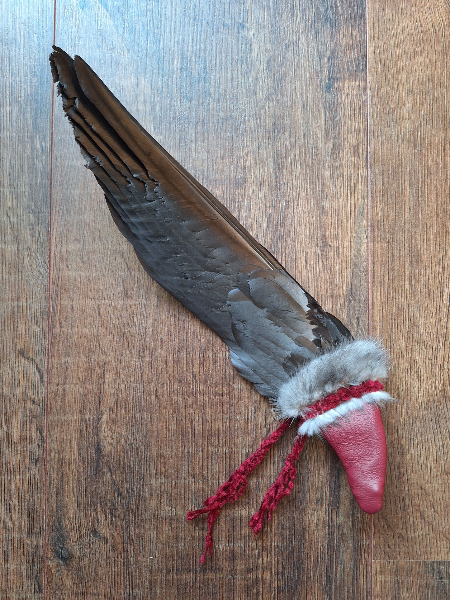 Barnacle goose wing fan