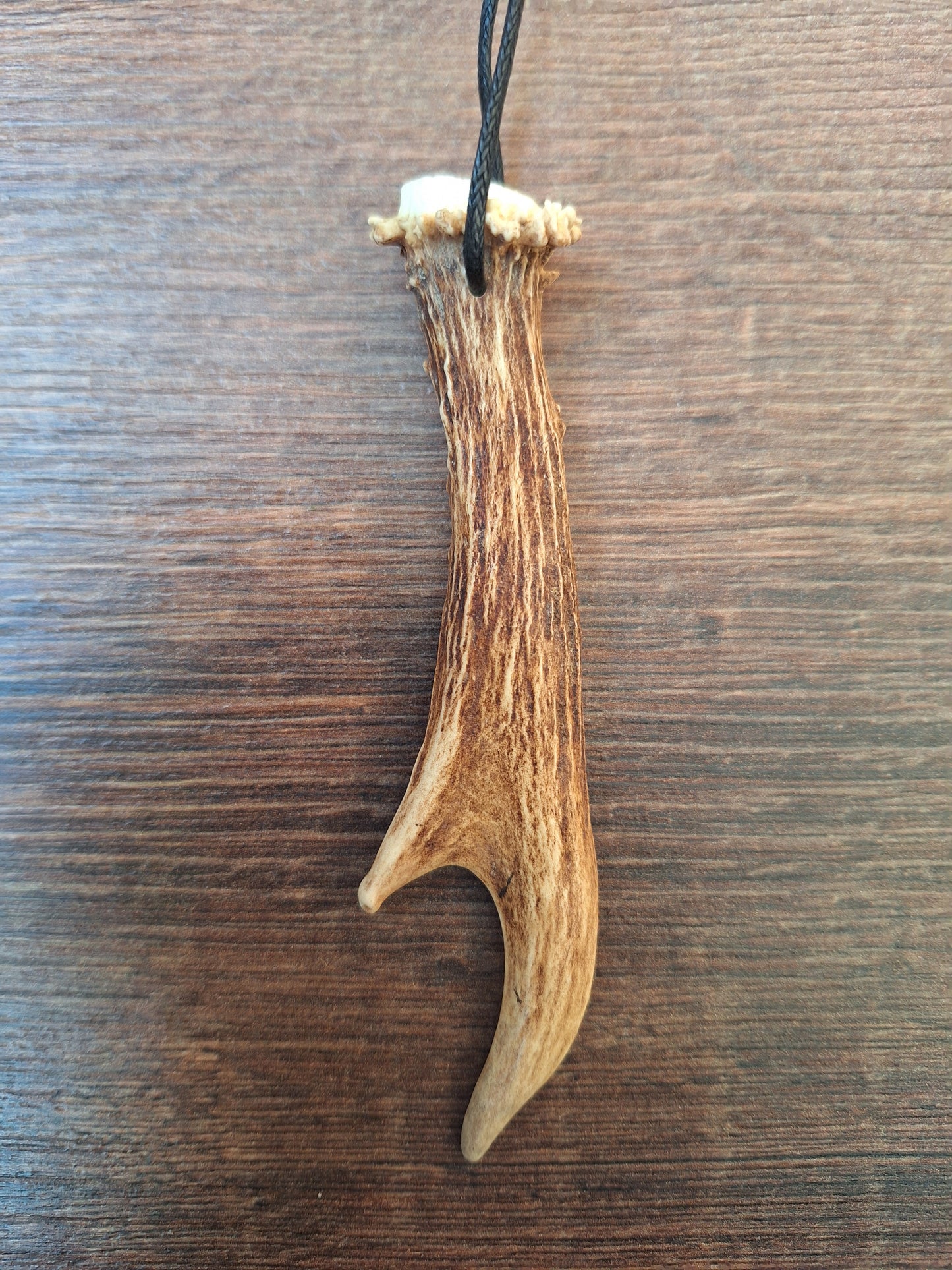 Roe deer antler necklaces
