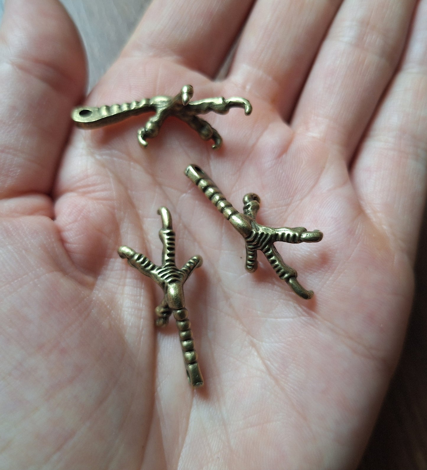 Pendant crow claw