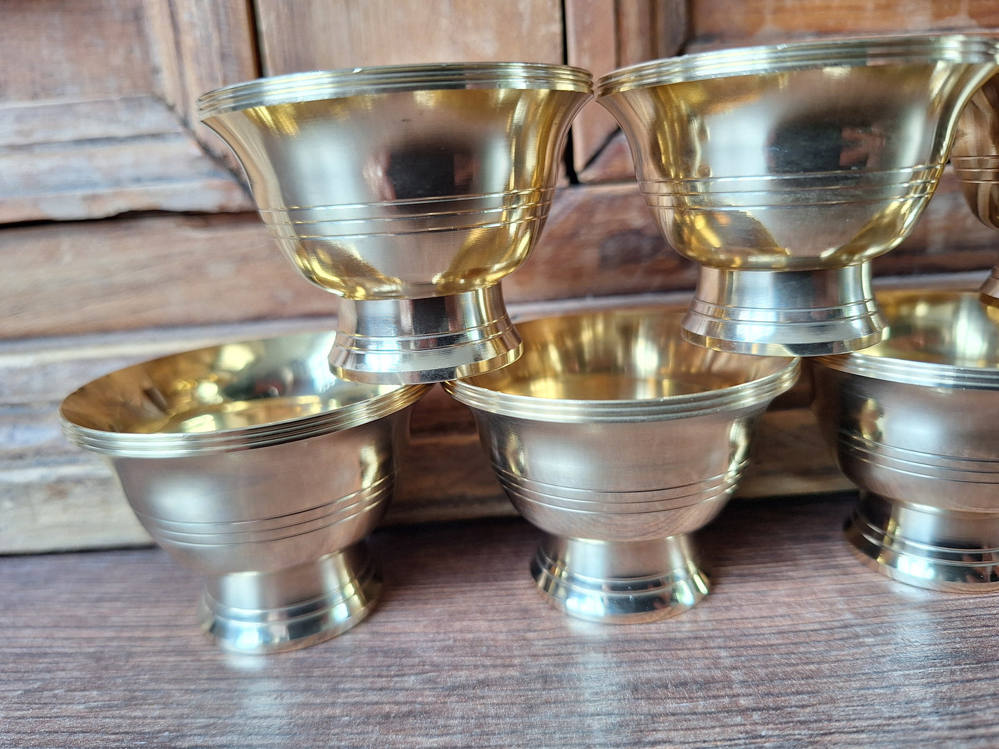 Stainless steel offering bowl