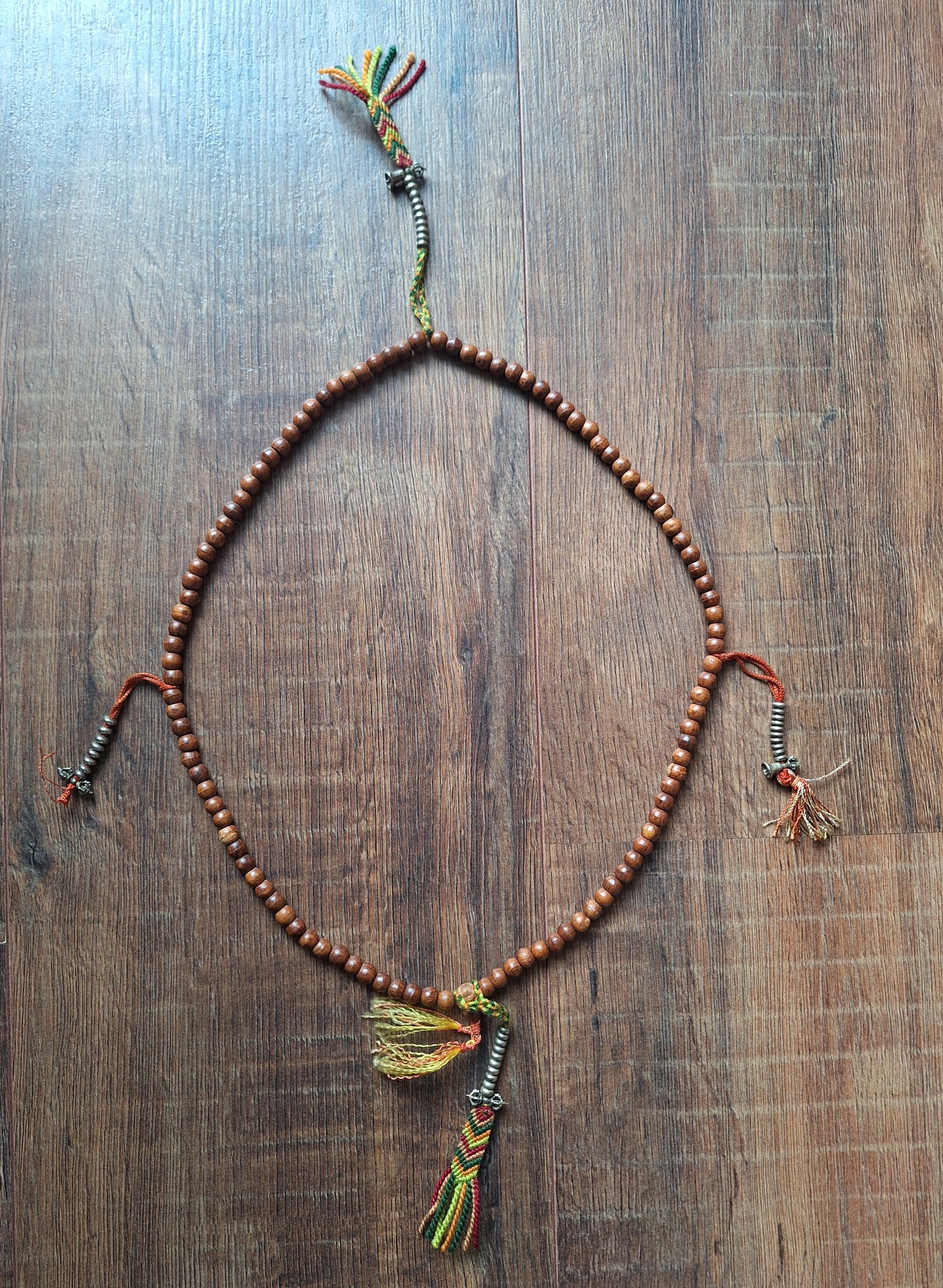 Vintage wooden mala