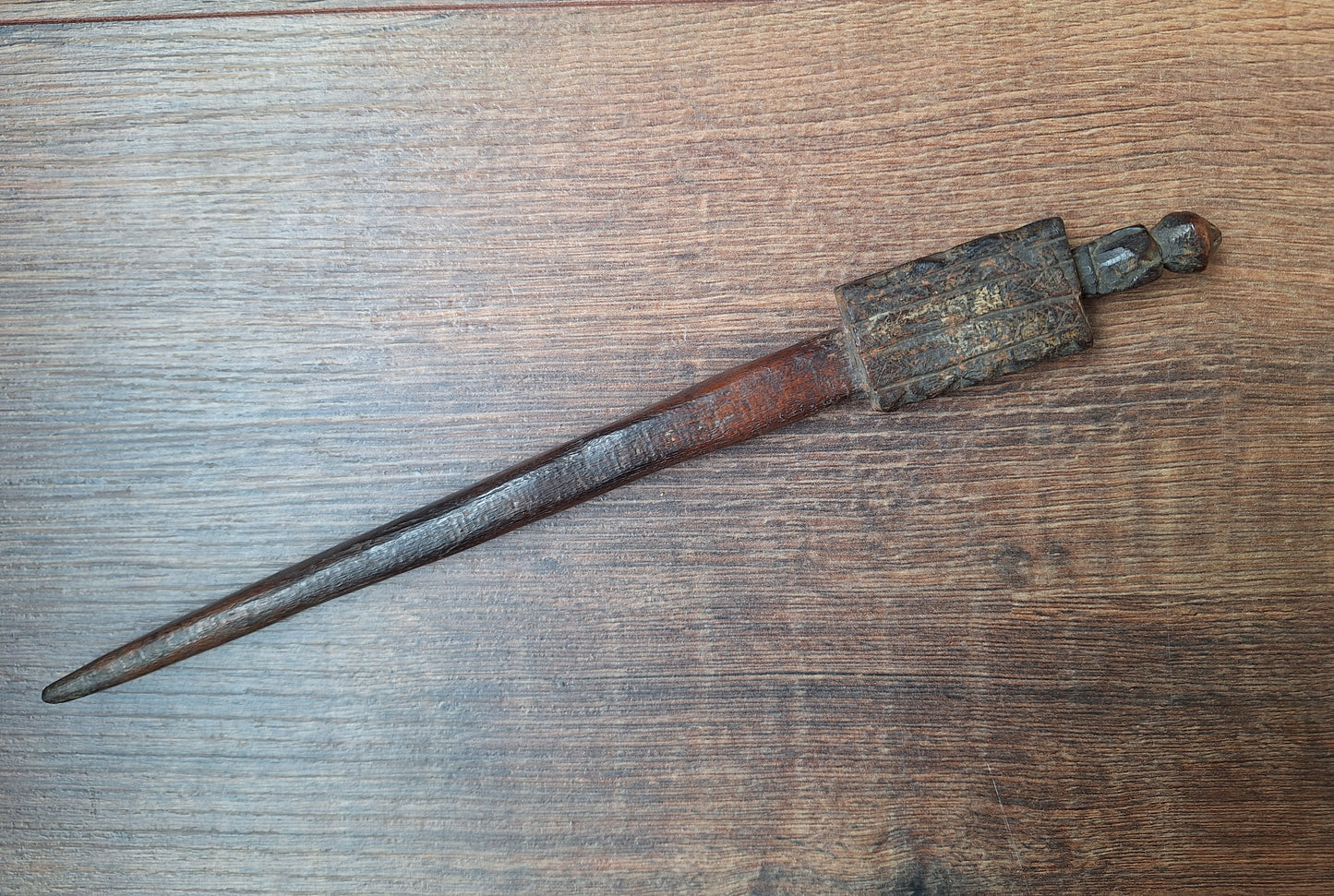 Antique Nepalese drum beater #1