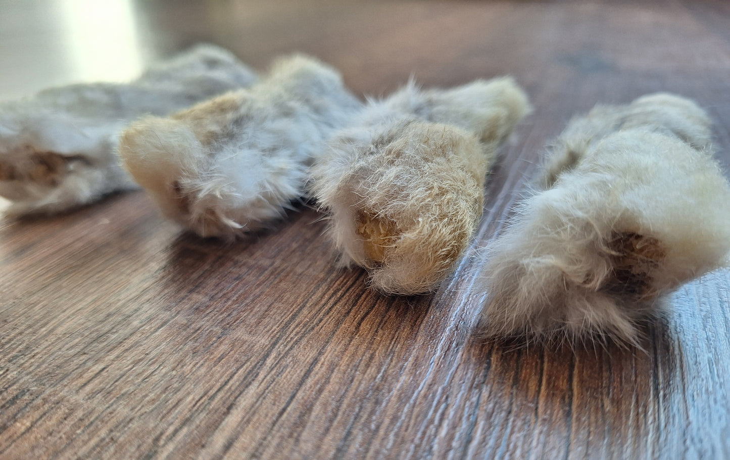 Rabbit paws, set of 4