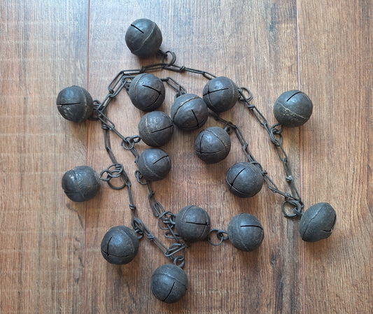 Old Nepalese shamanic bell chain #2