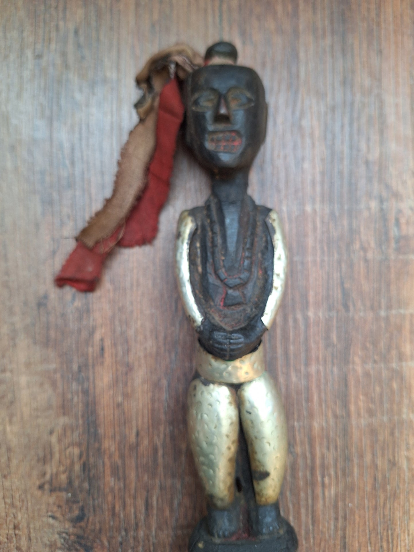 Antique wooden phurba #49
