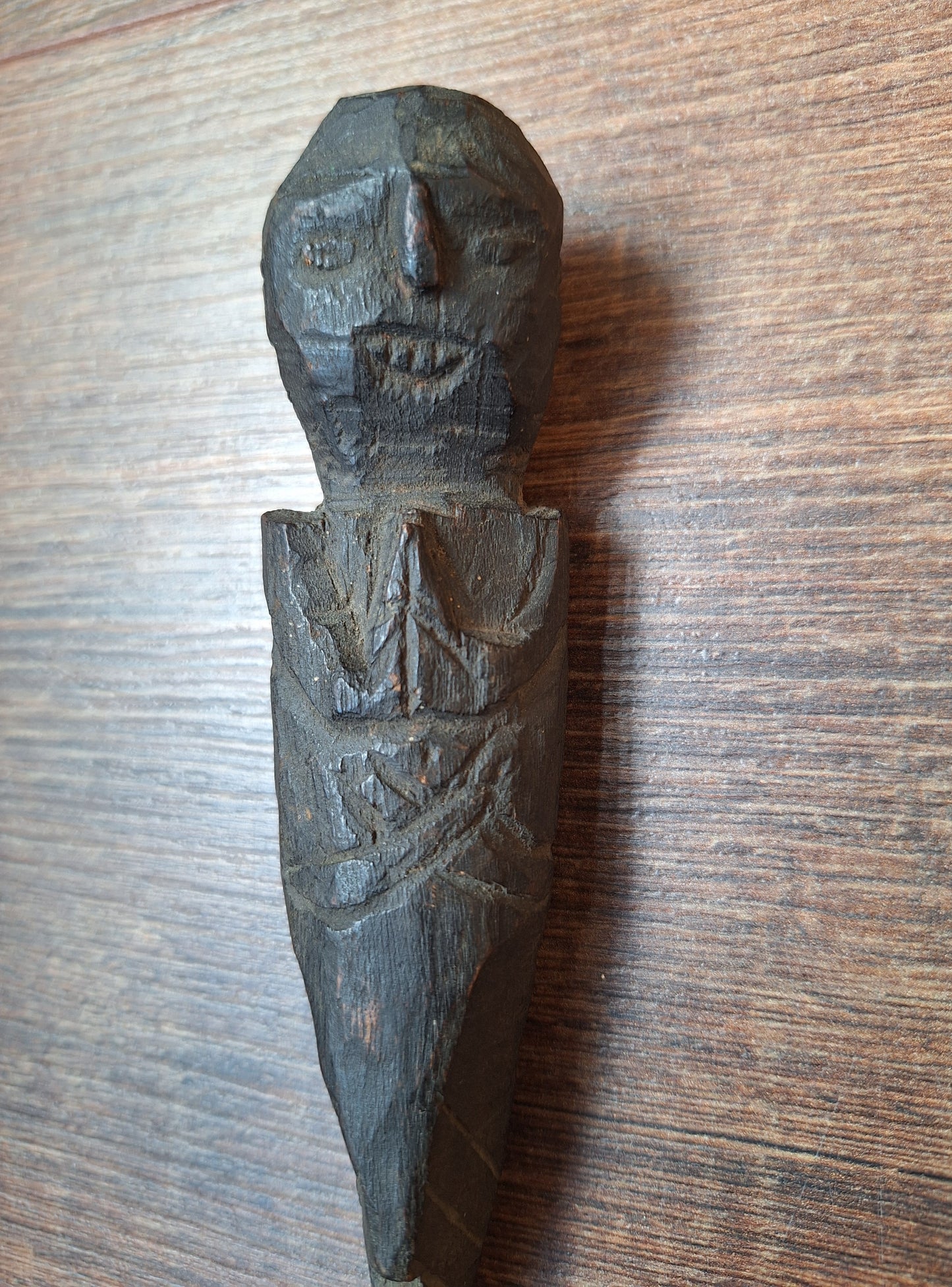 Antique wooden phurba #60