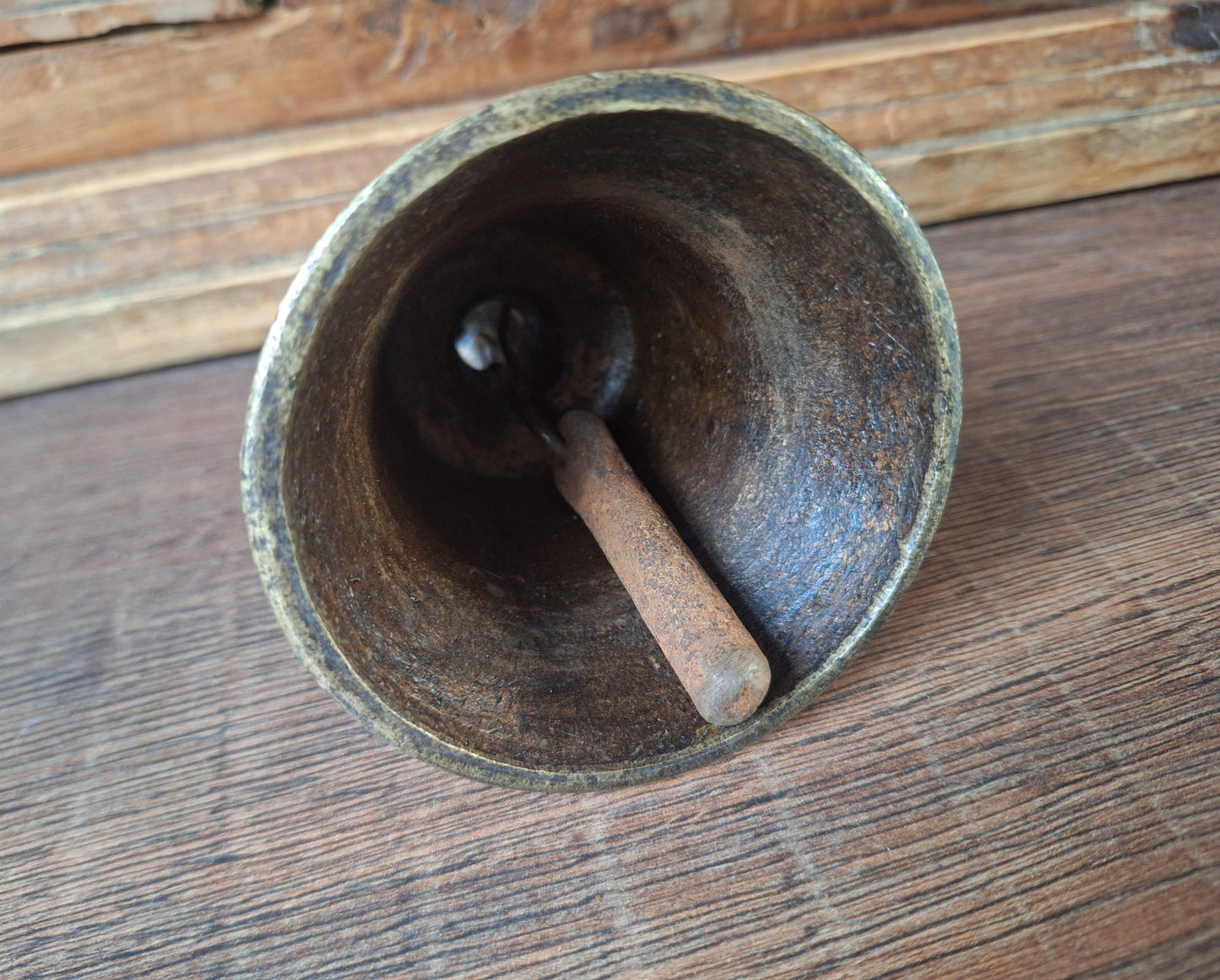 Old Nepalese temple bell
