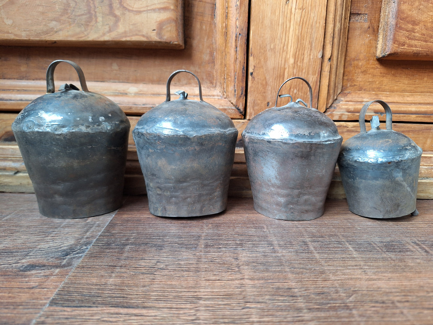 Vintage Nepalese iron yak bells