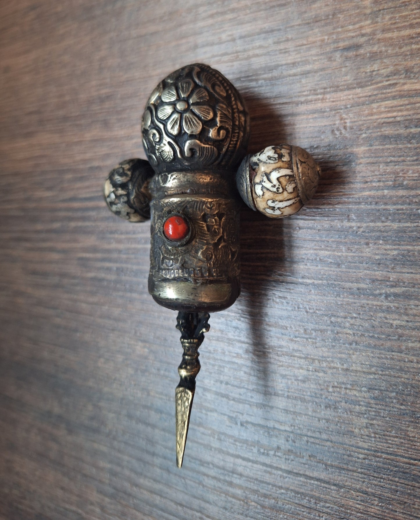 Vintage Nepalese handmade ritual object