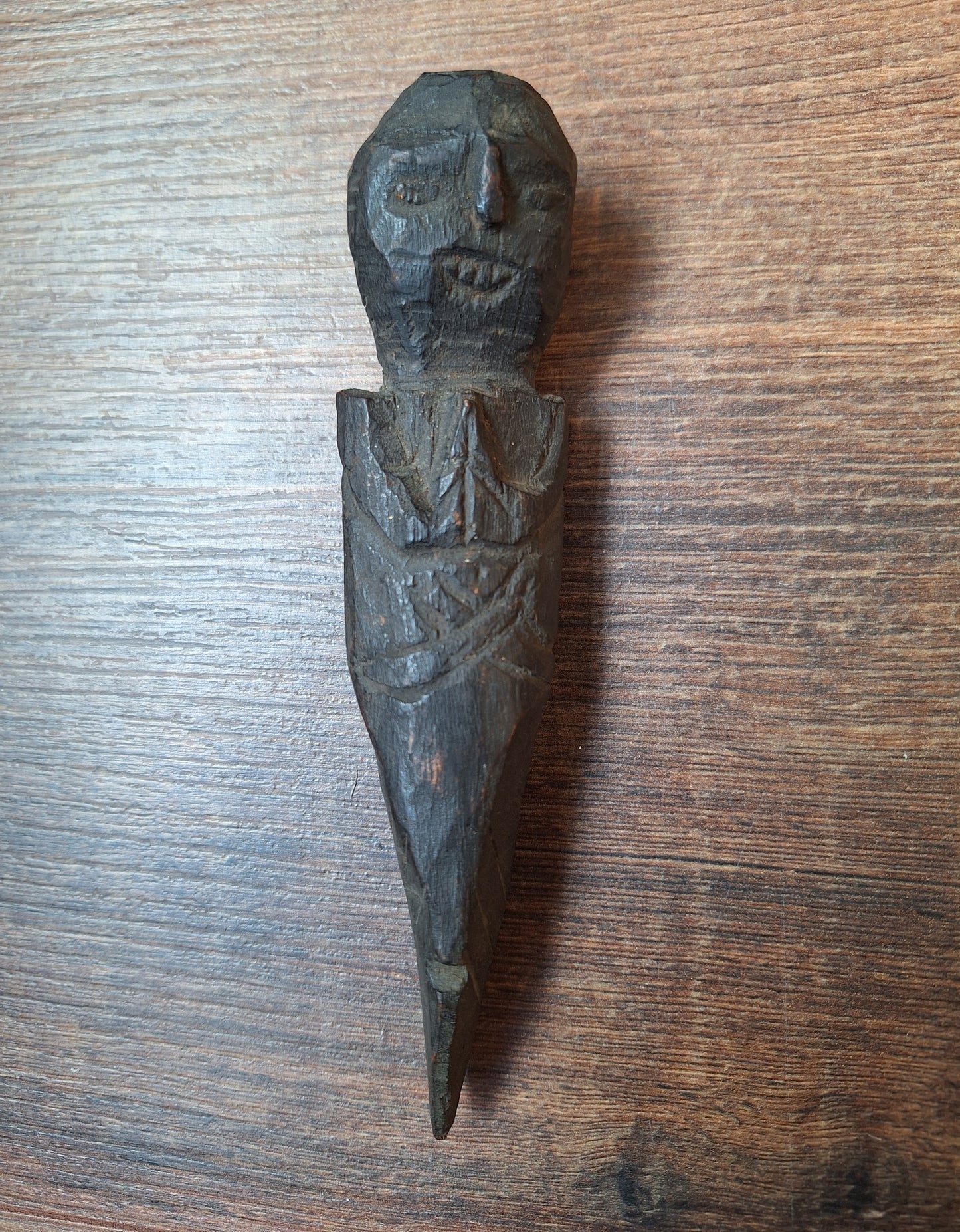 Antique wooden phurba #60