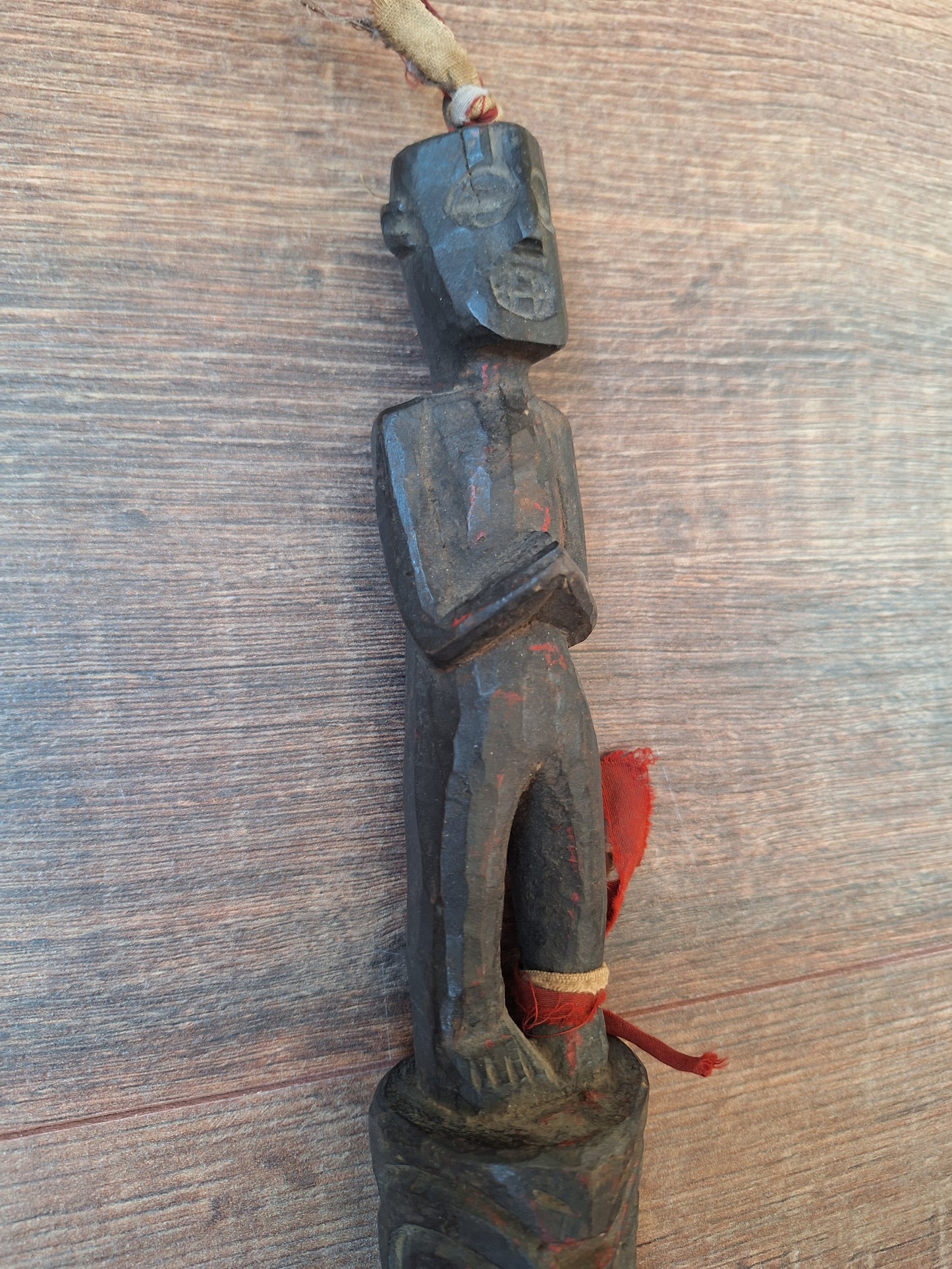 Antique wooden phurba #50