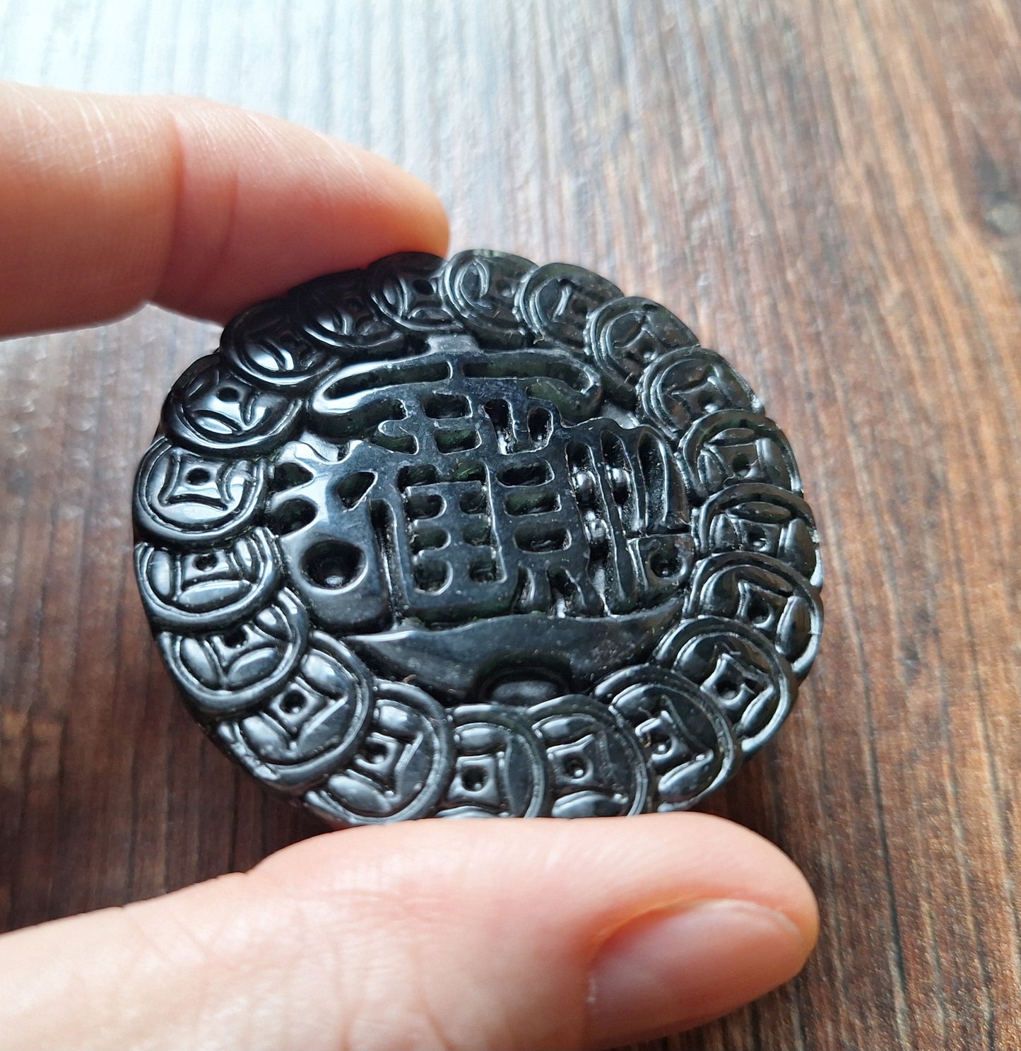 Jade pendant Wealth