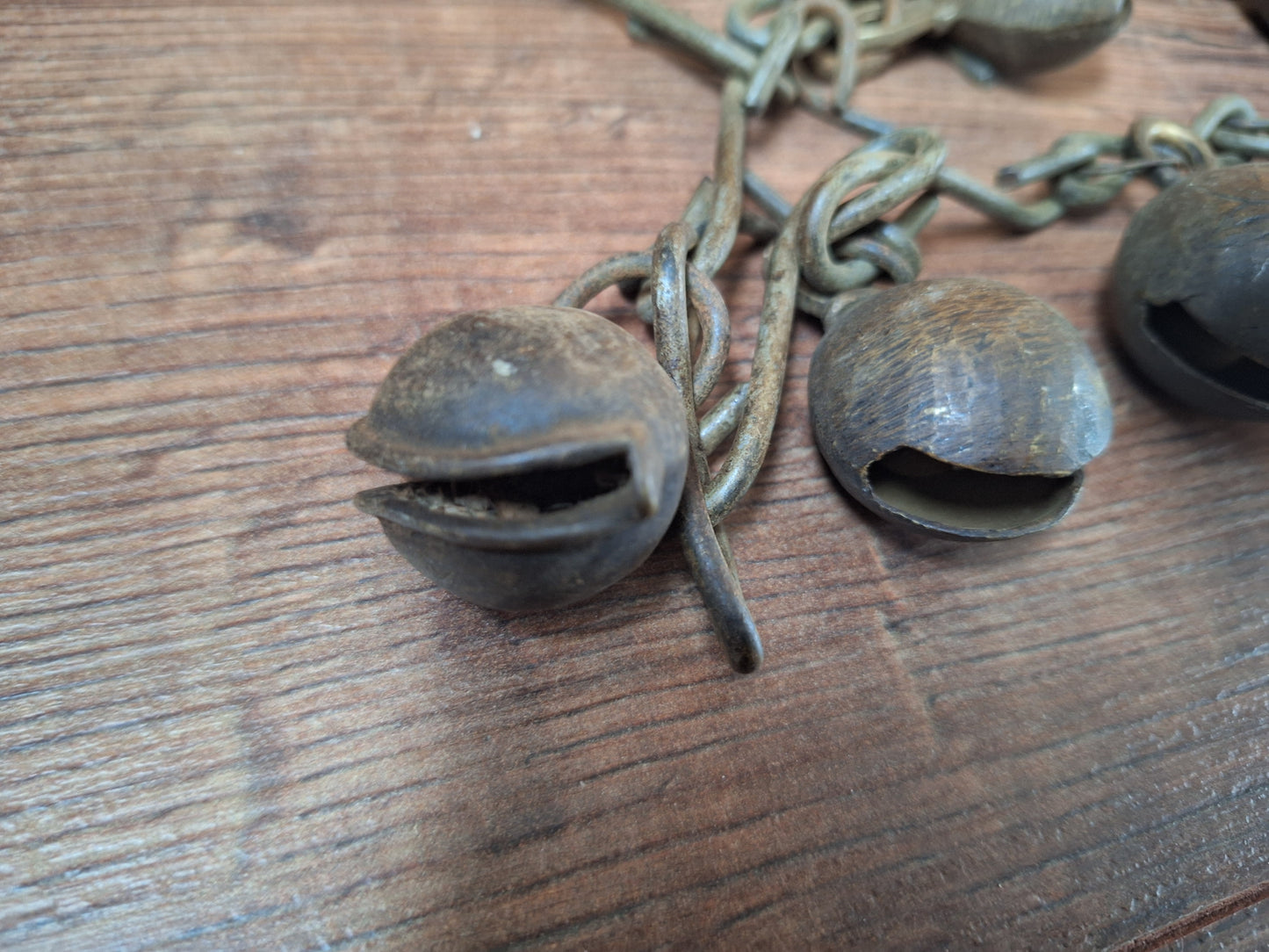 Old Nepalese shamanic bell chain